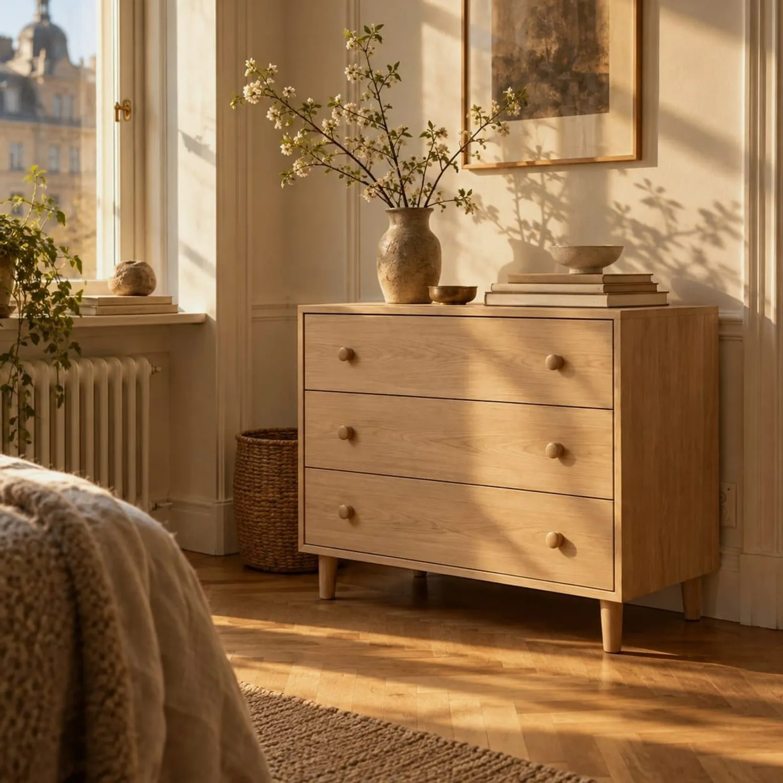 Commode Näset en chêne - miniature 2