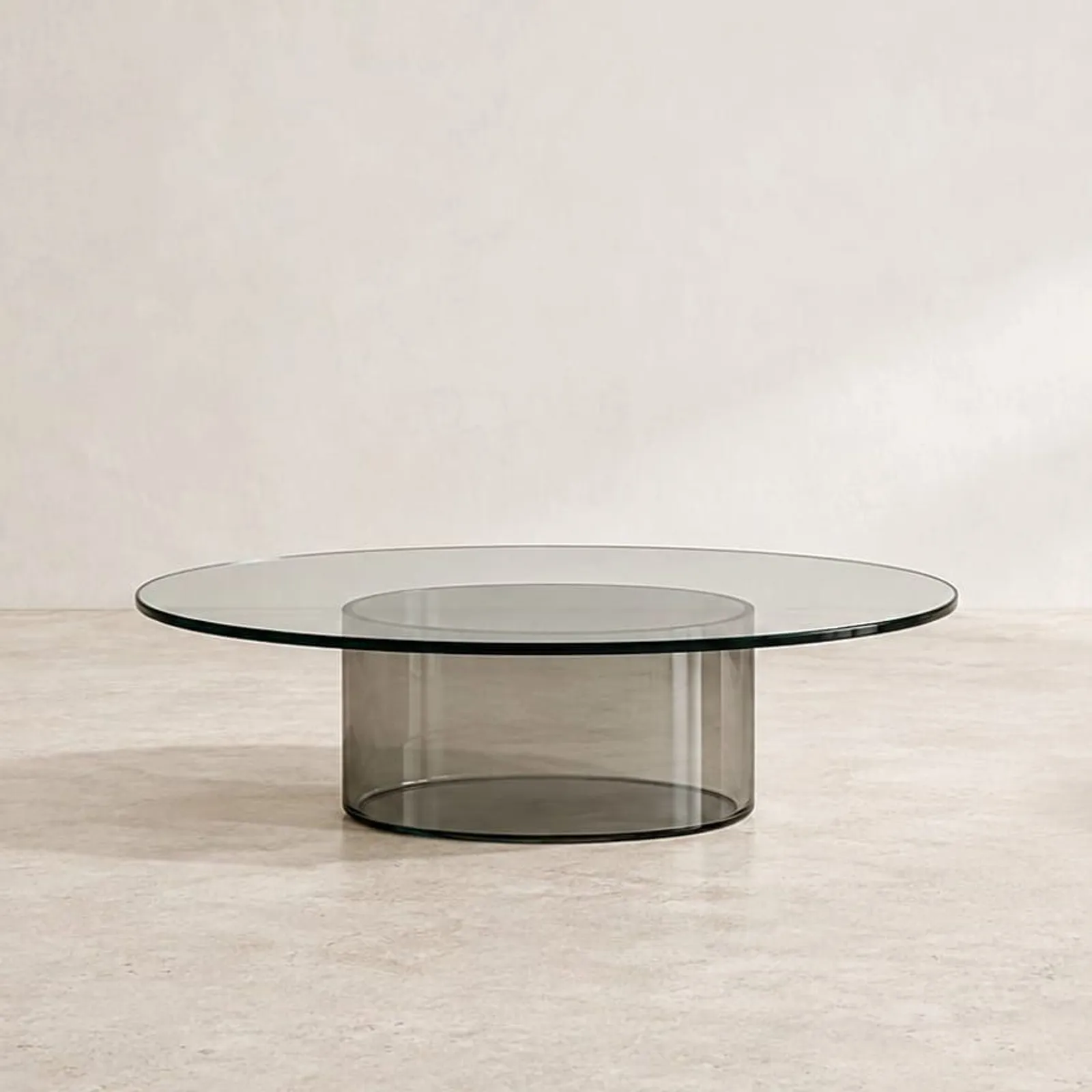 Table basse Kvarn en verre - miniature 1