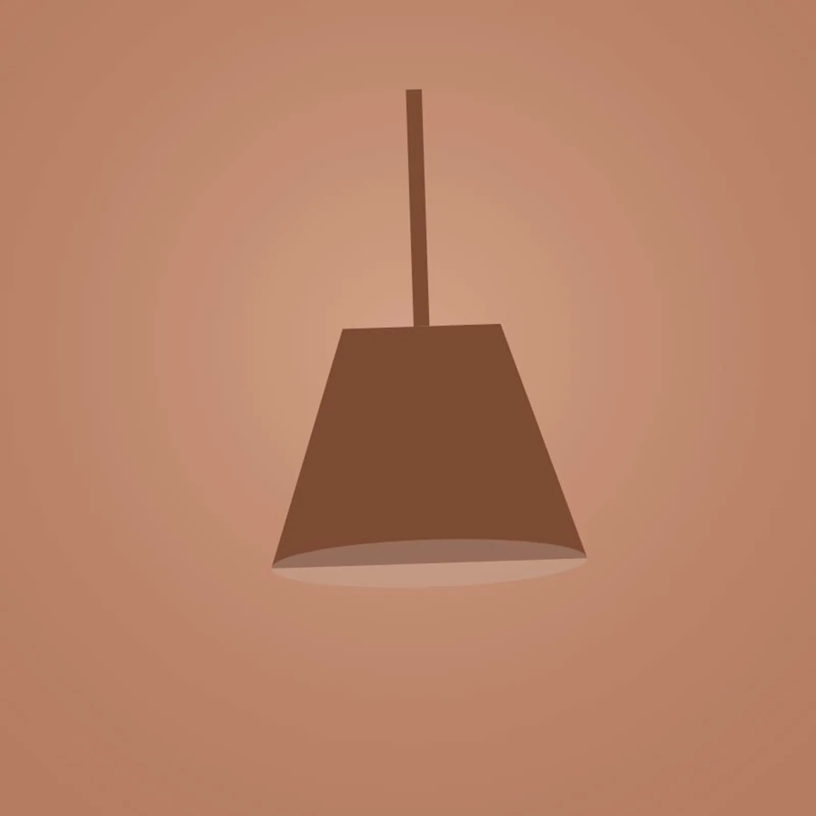 Taklampa Grund Glas