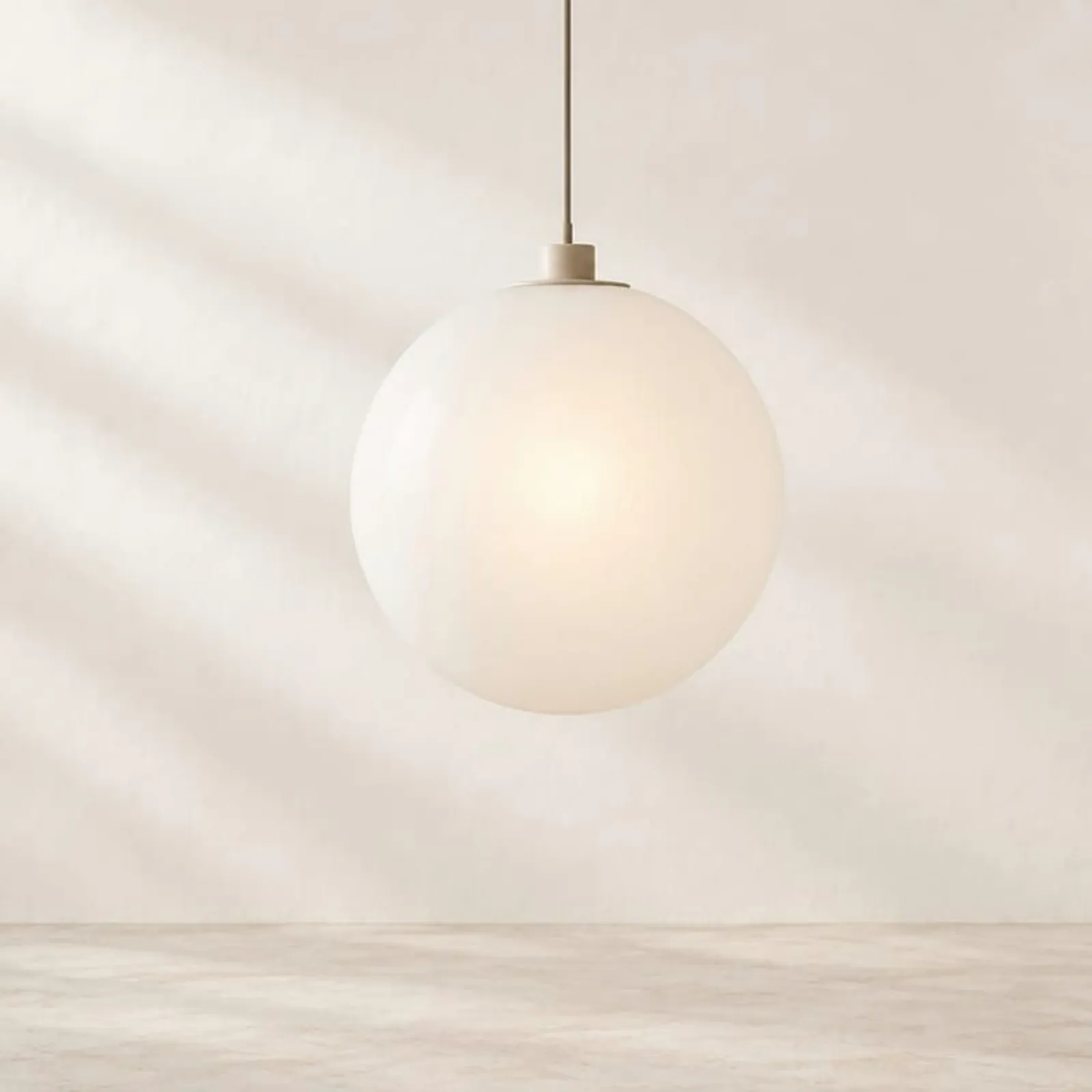 Suspension Äng blanc craie - miniature 1