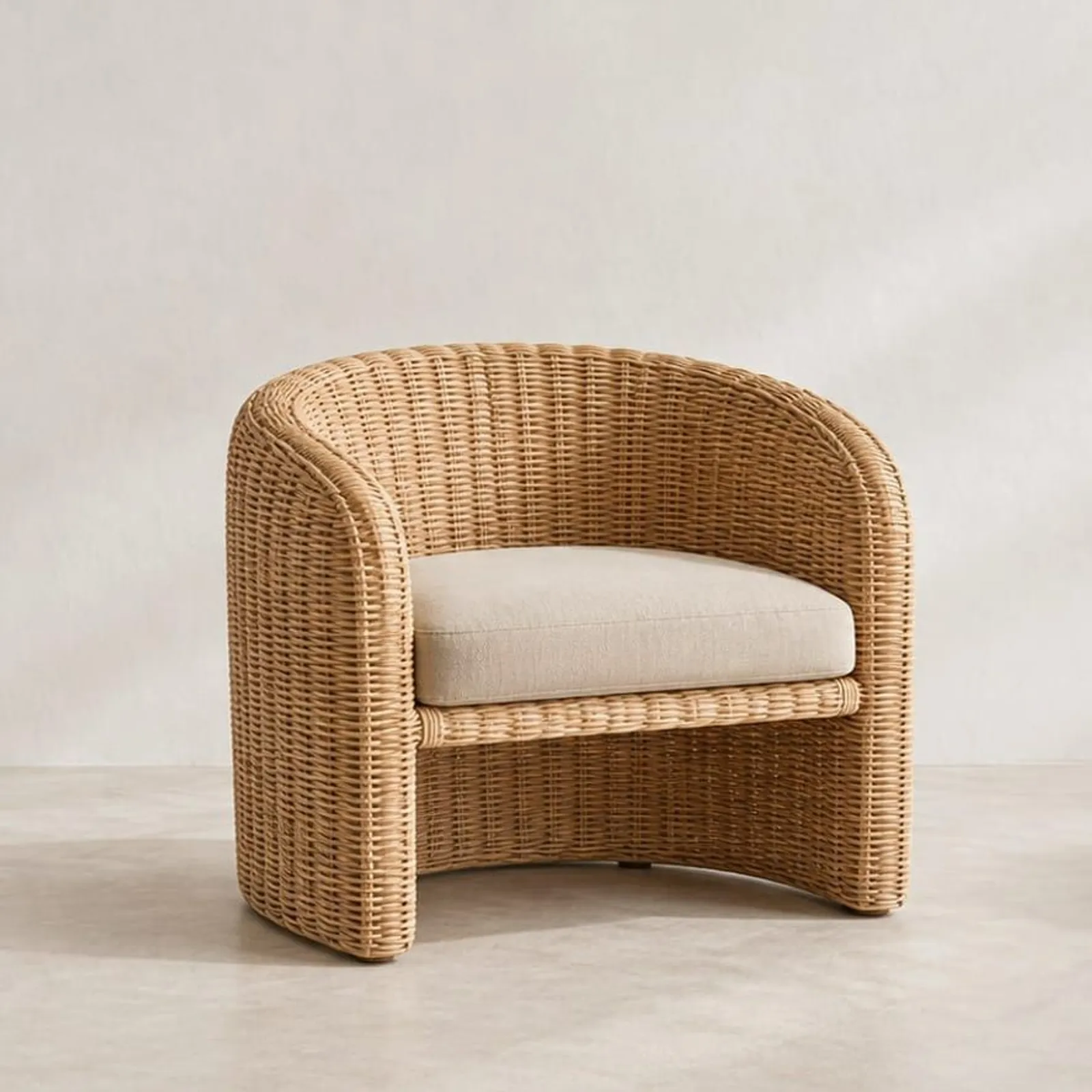 Fauteuil Öland naturel II - miniature 1