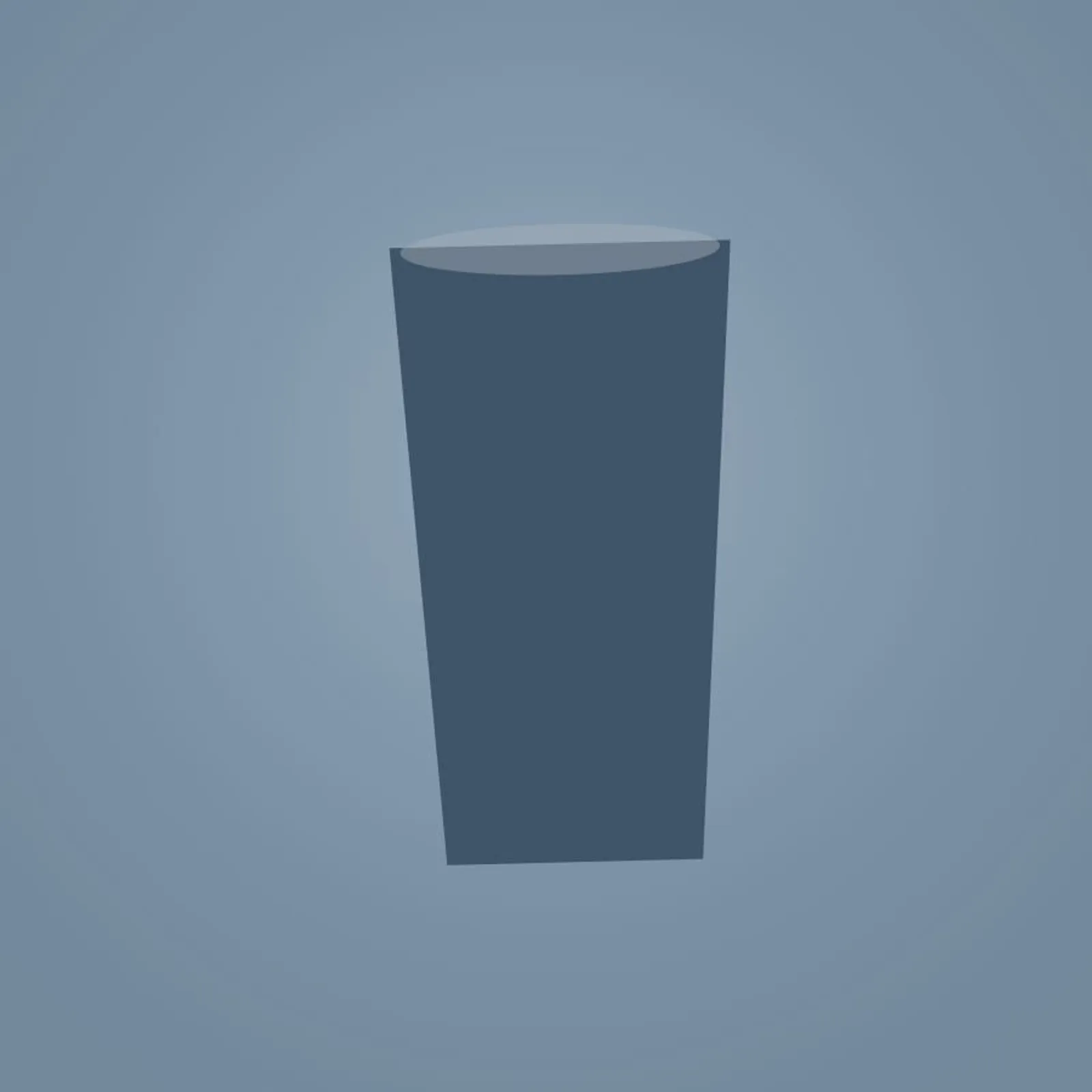 Glas Rönn Havsblå