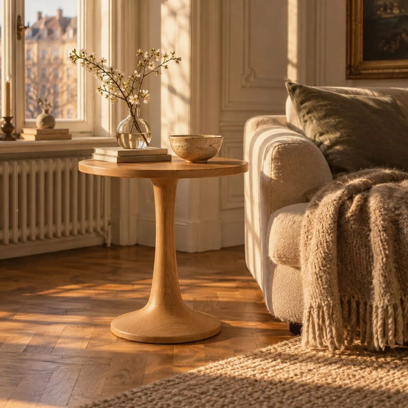 Table d’appoint Sälg ocre II - miniature 2