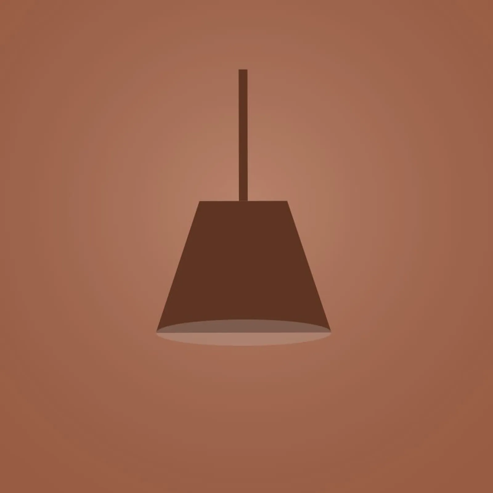 Taklampa Hägg Rost