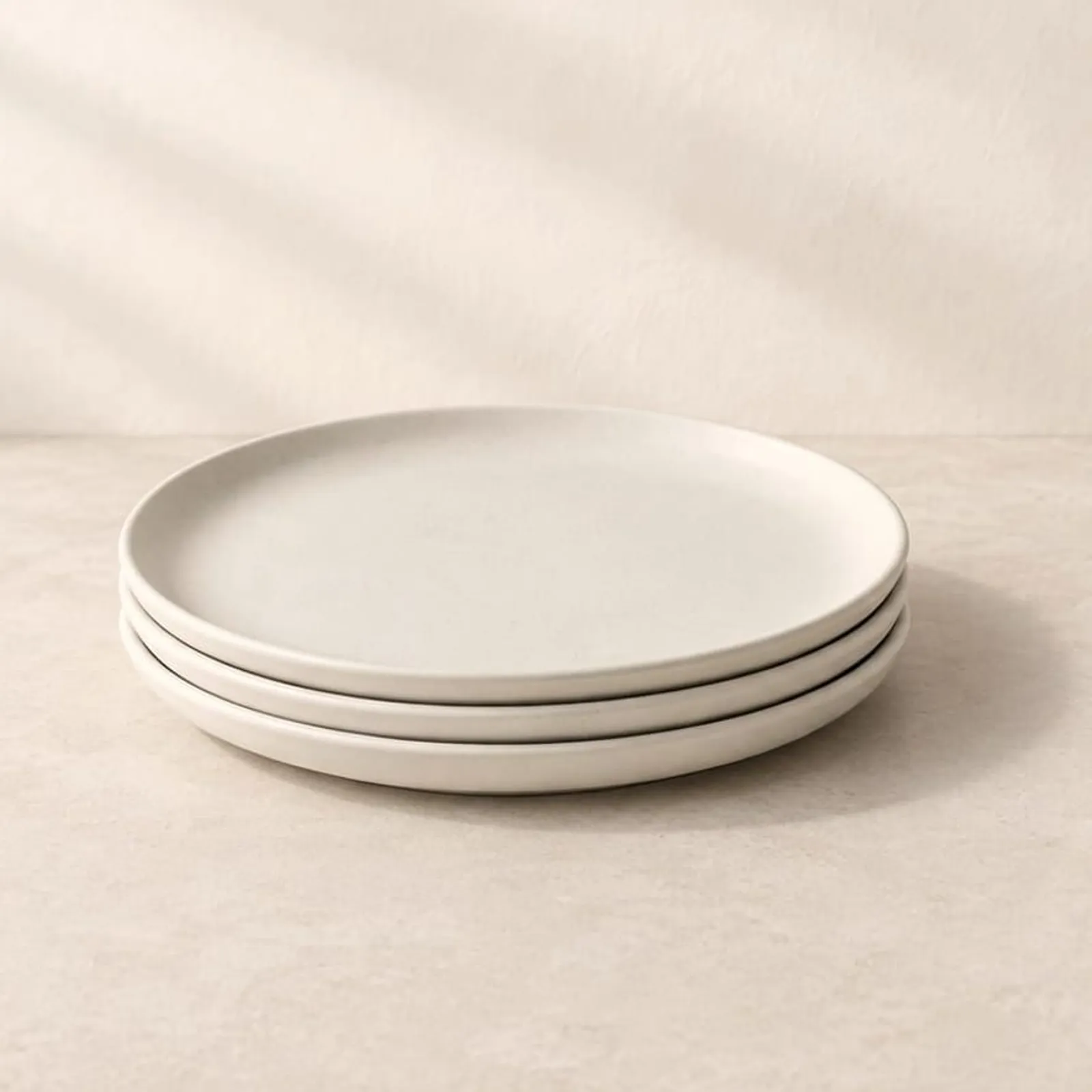 Assiette Malört blanc craie