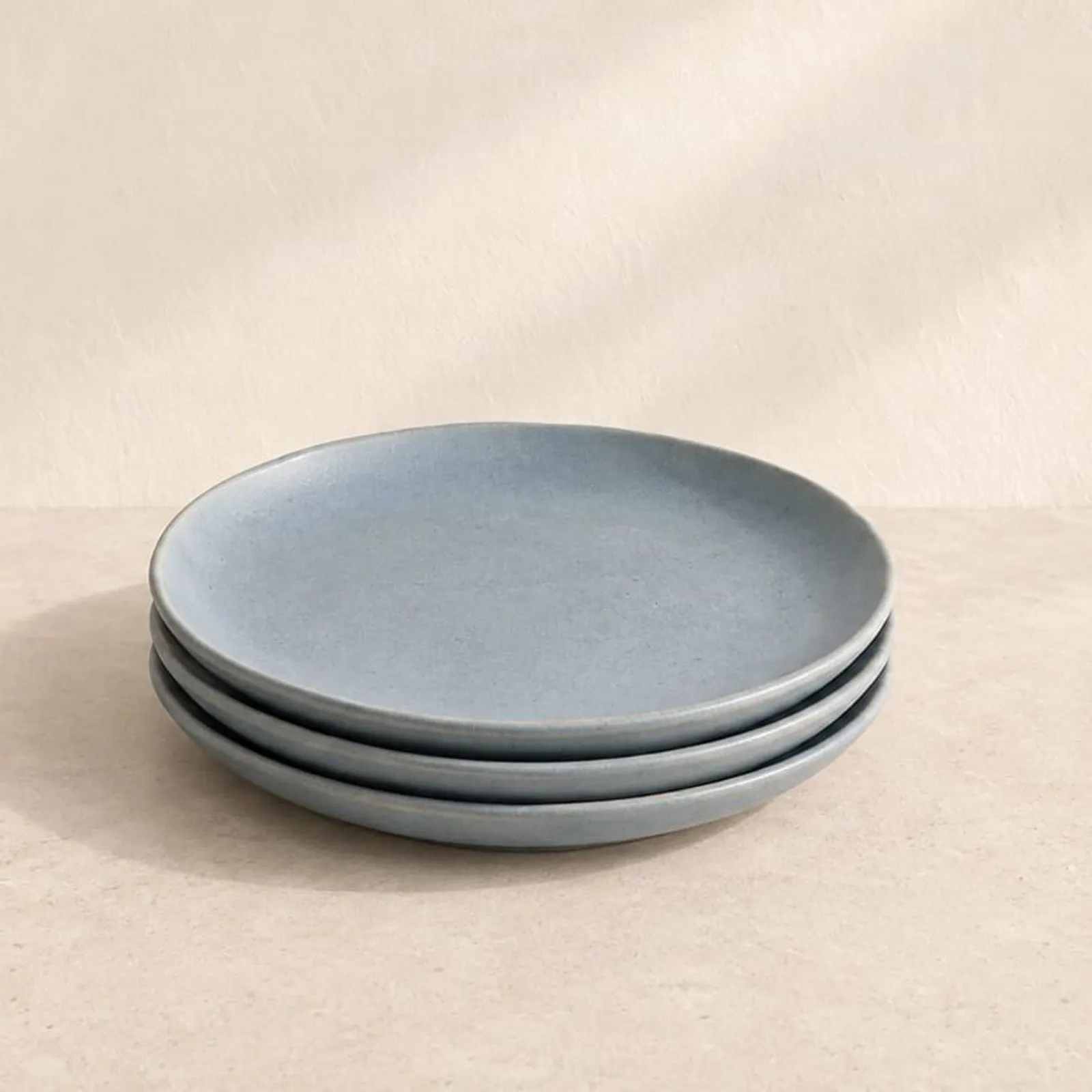 Assiette Linet blanc craie - miniature 2