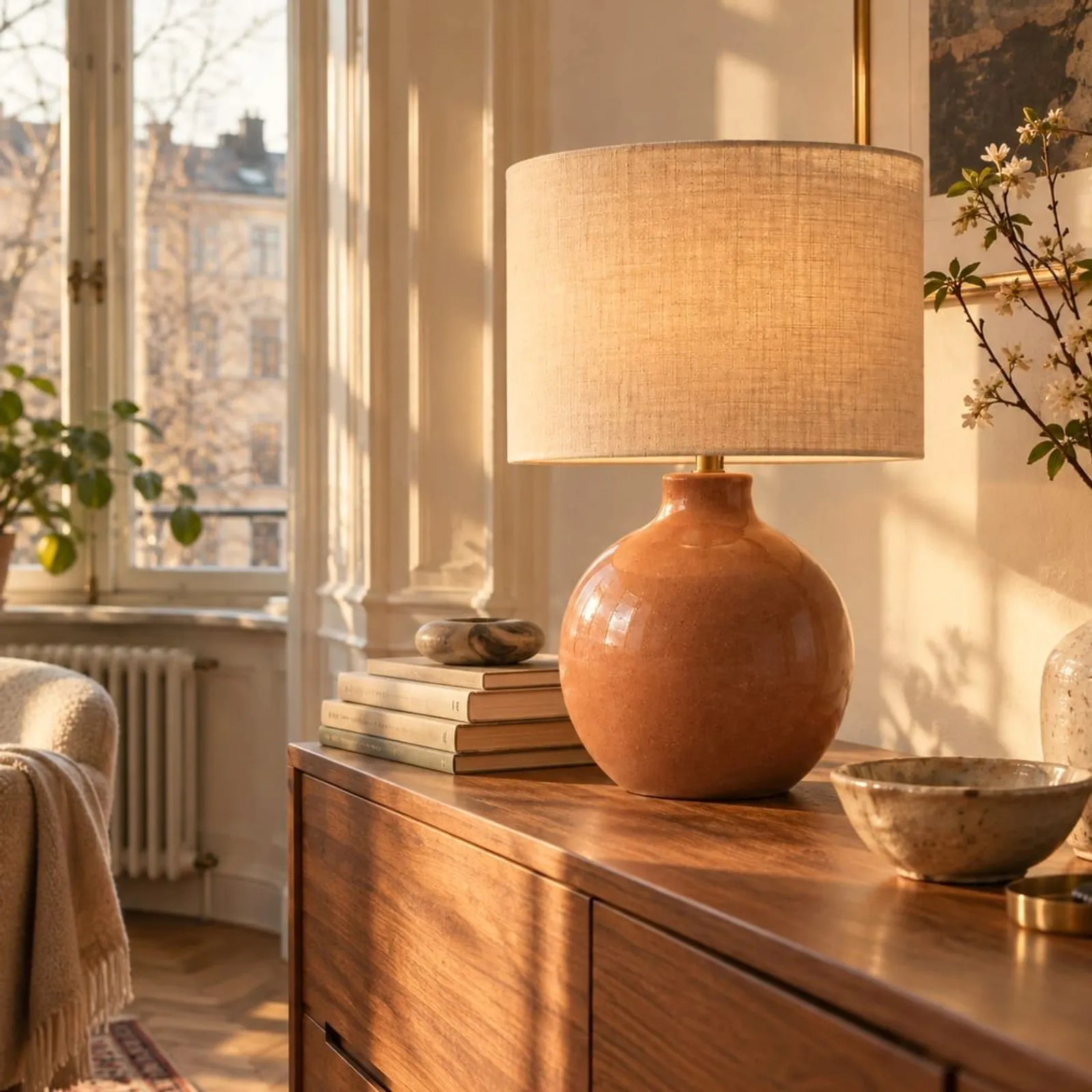 Lampe de table Salvia terracotta - miniature 3
