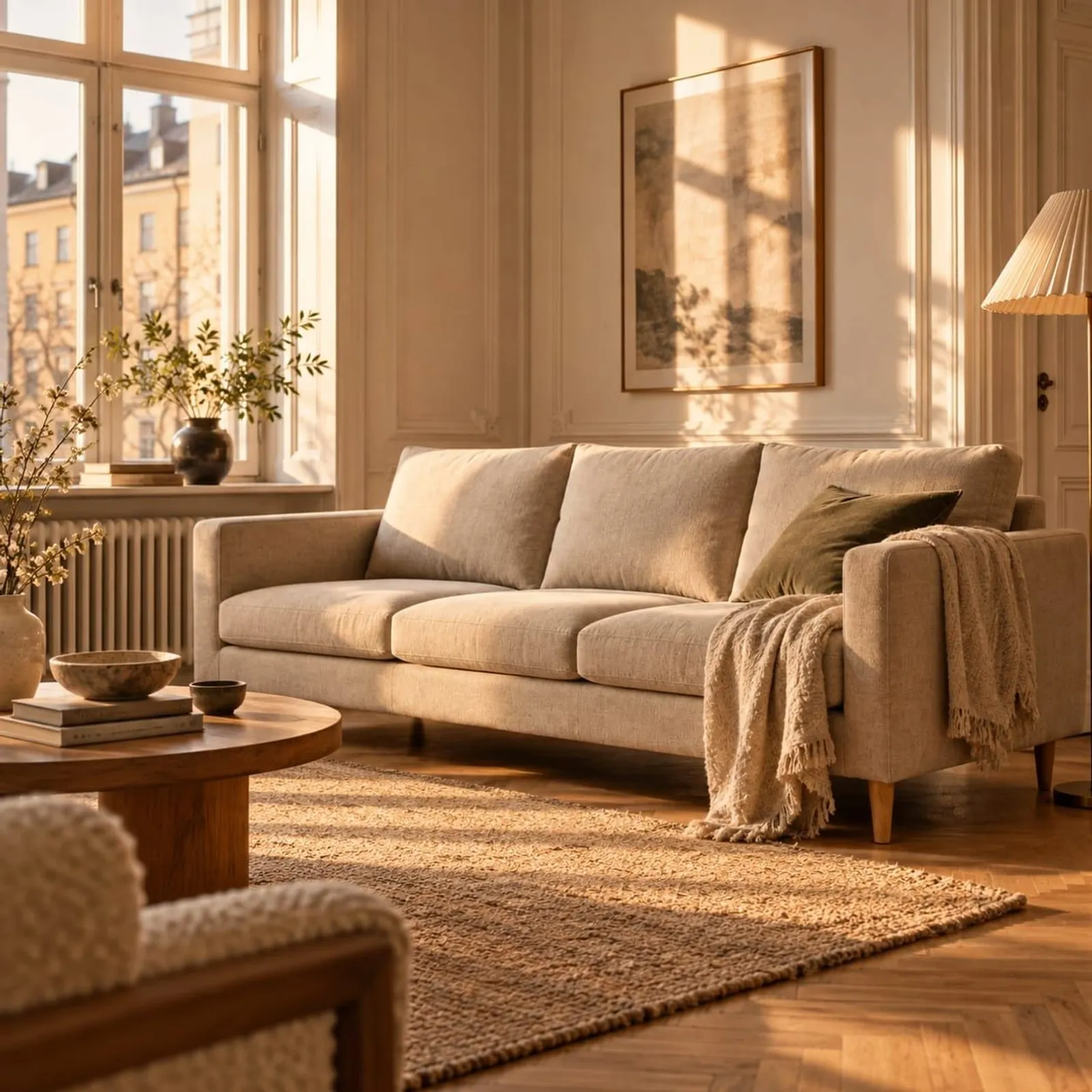 Soffa Kaprifol Lin - miniatyr 3