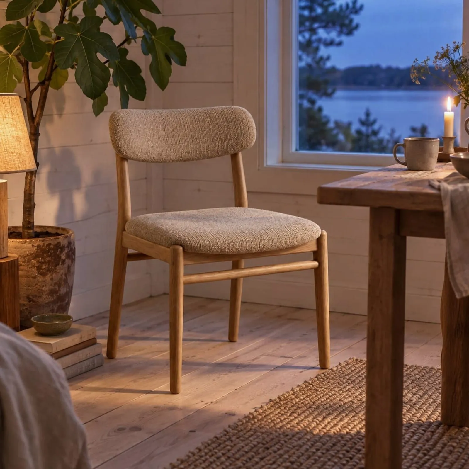 Chaise Kvarn charbon IV - miniature 3