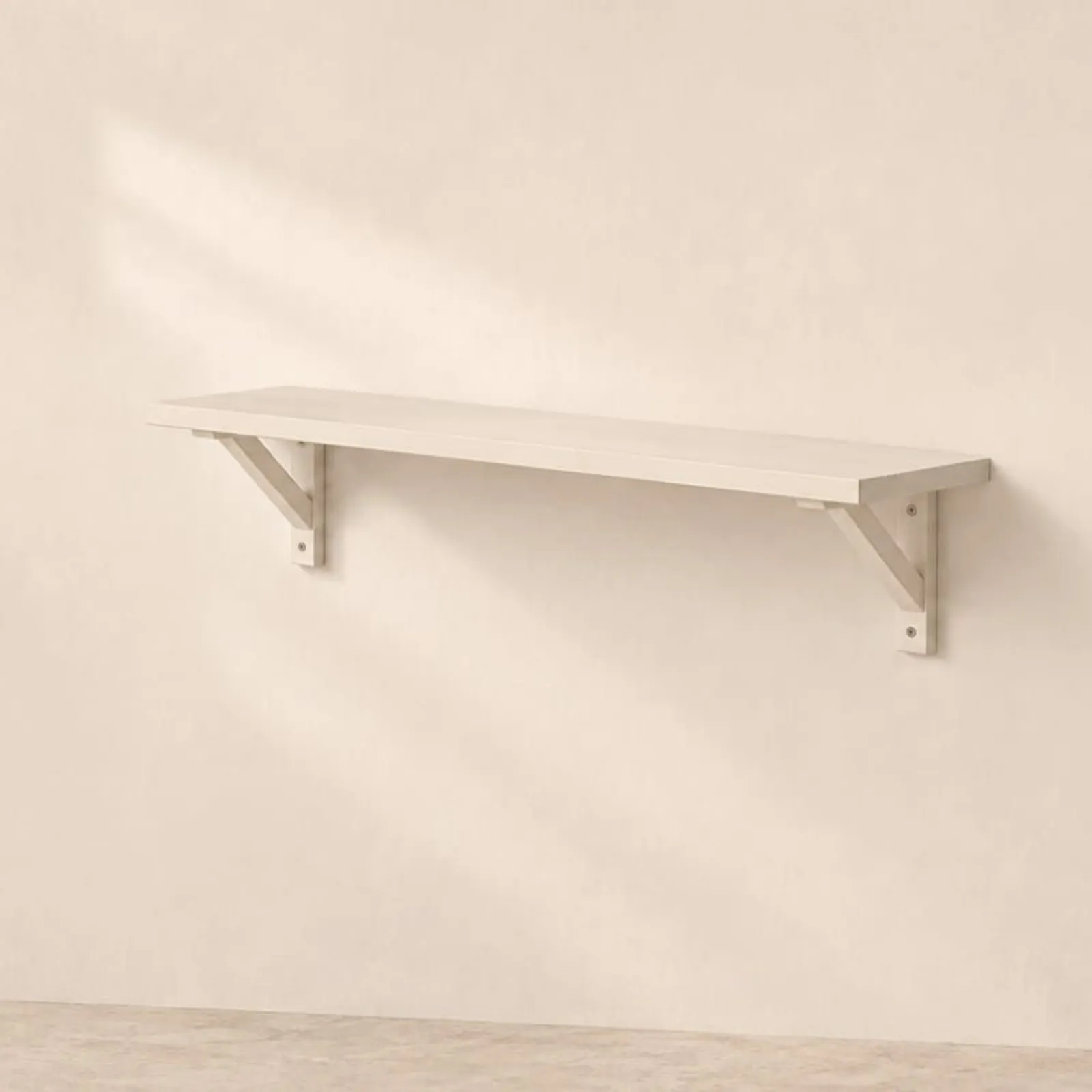 Vägghylla Hamn Kritvit - miniatyr 2