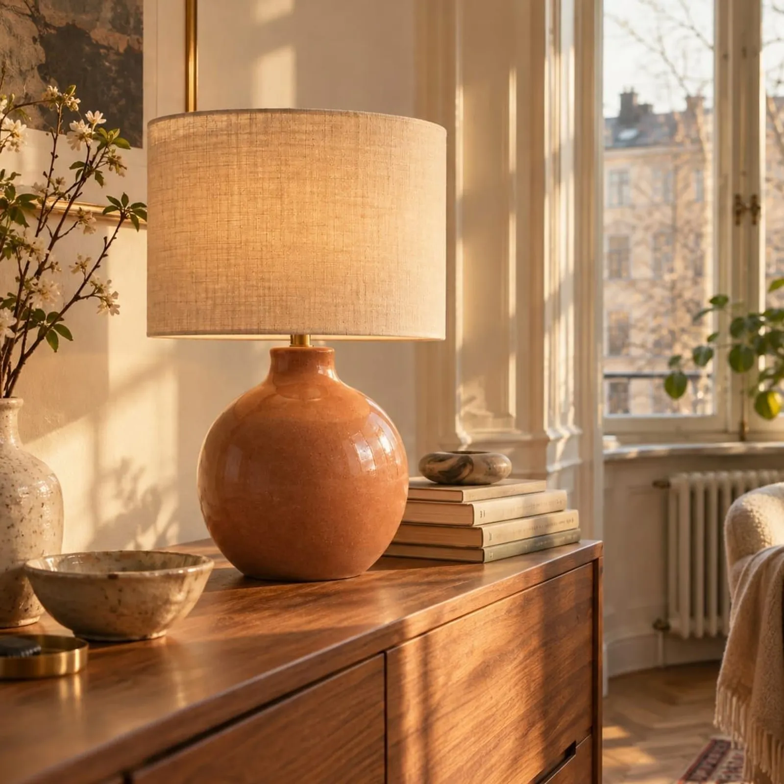 Lampe de table Hedern sauge II - miniature 3