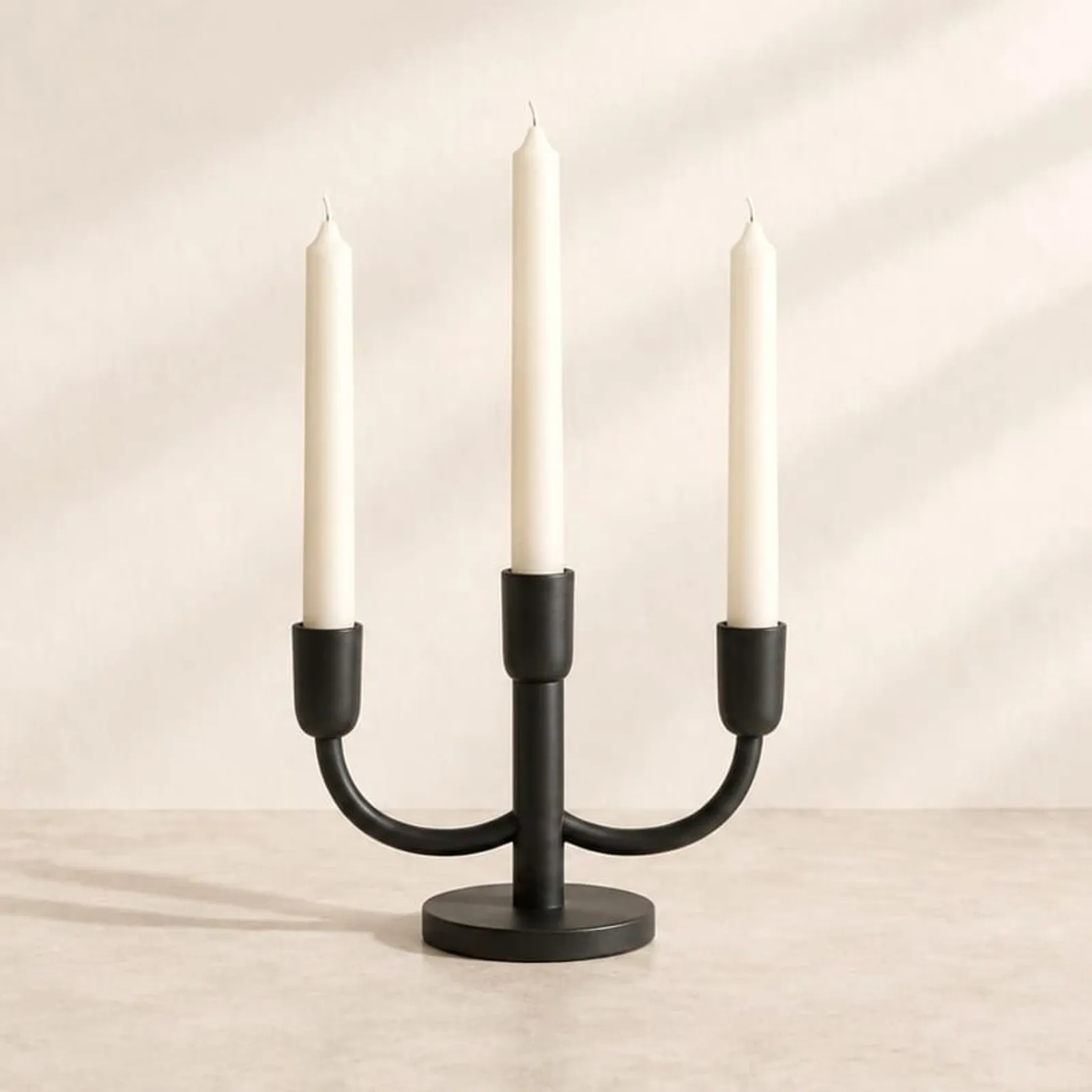 Bougeoir Tall charbon II