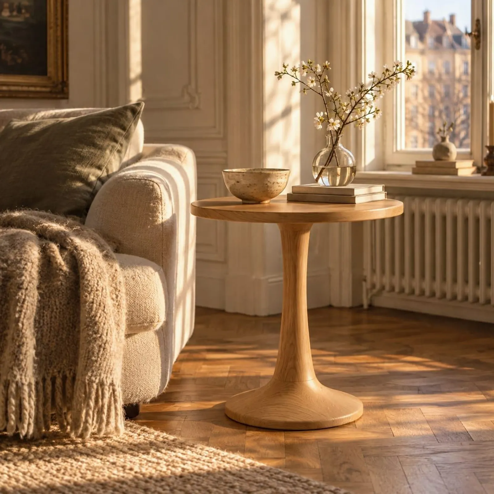 Table d’appoint Hassel en marbre - miniature 2