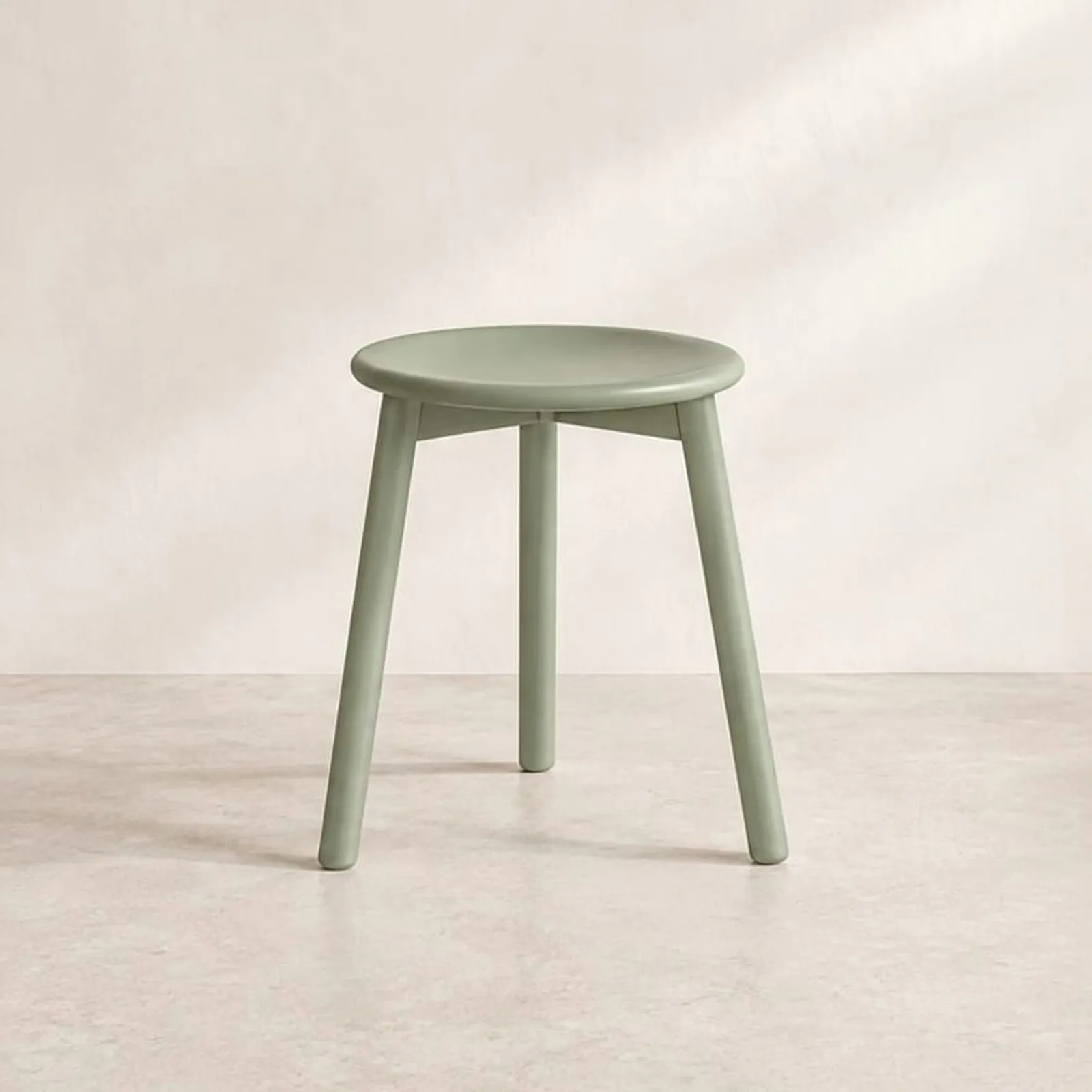 Tabouret Ljungen en bouleau - miniature 1