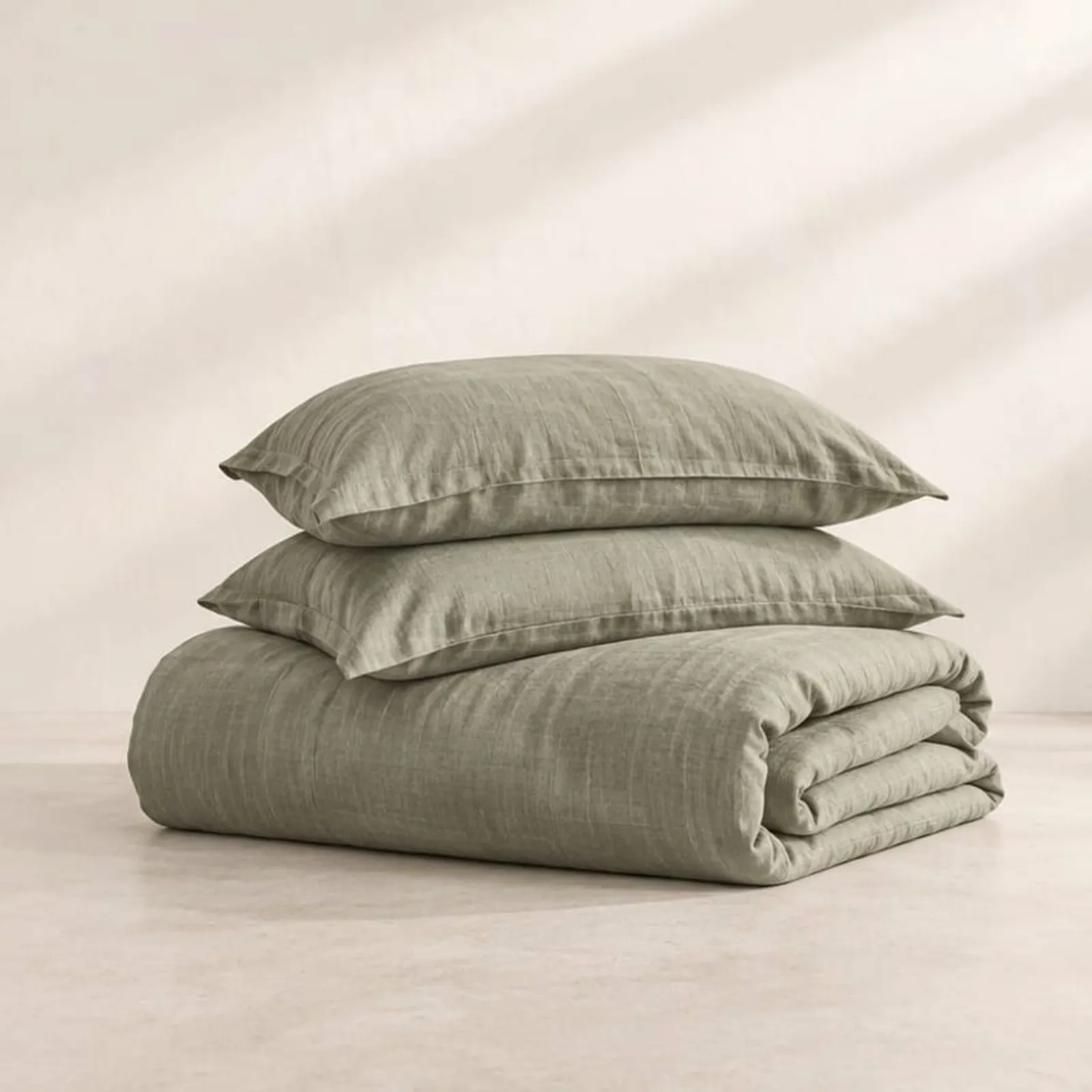 Parure de lit Tall sauge III