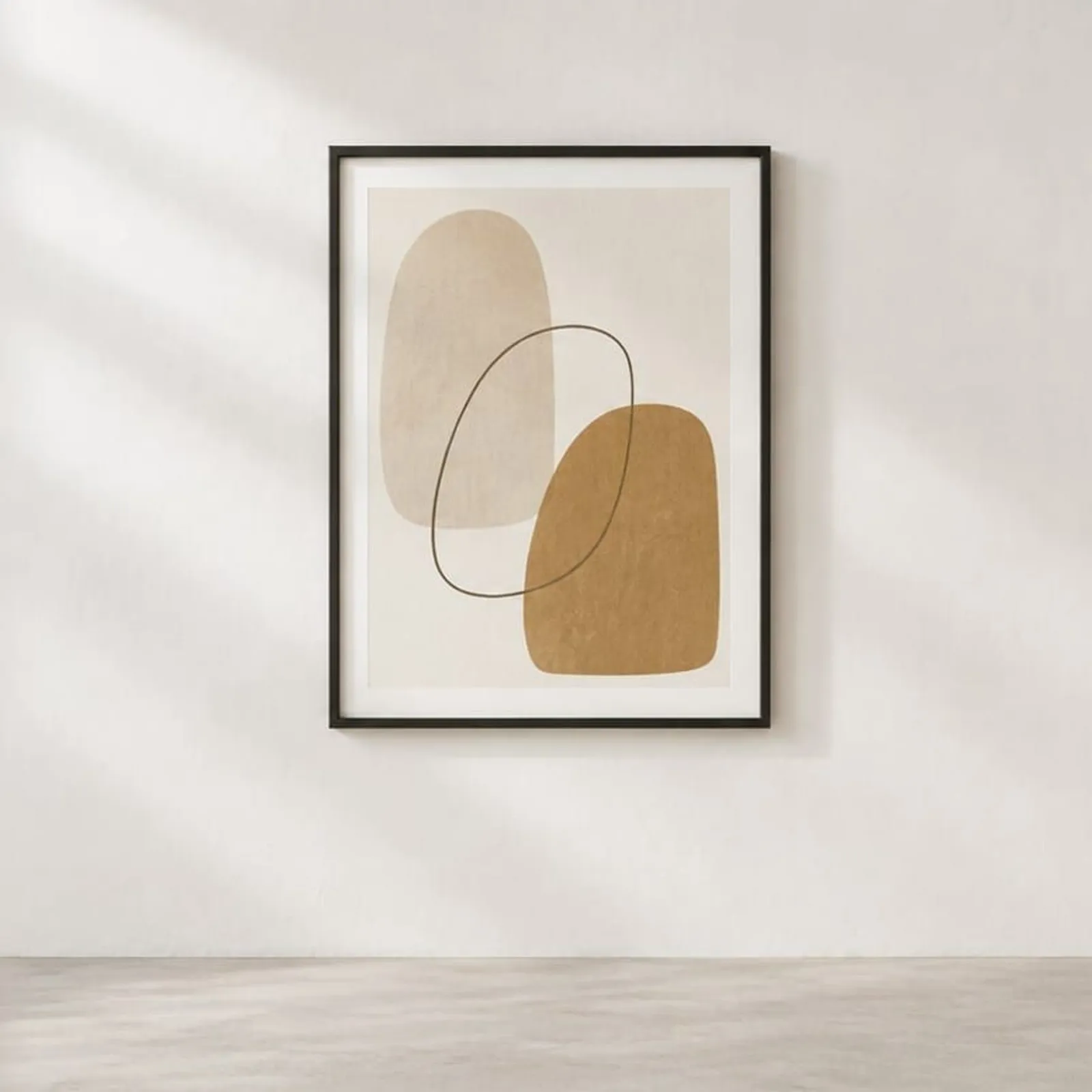 Tableau Mossa charbon