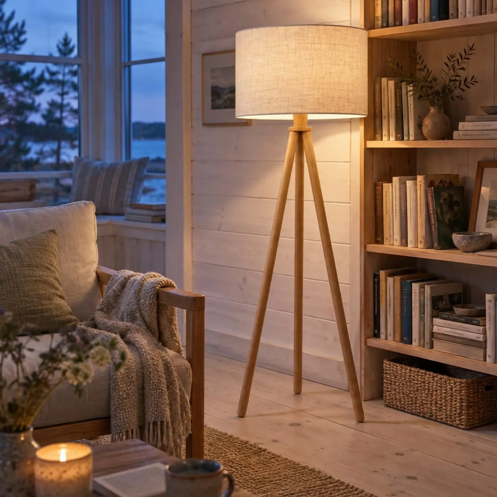 Lampadaire Dal naturel V - miniature 3