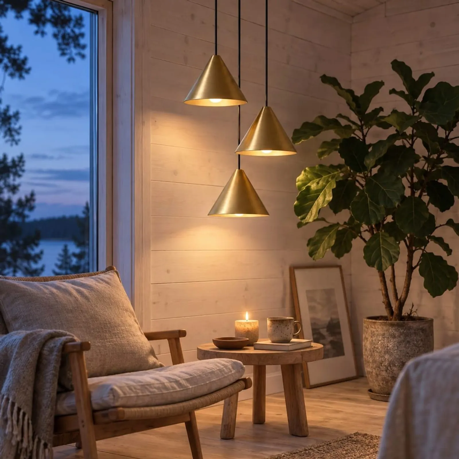 Suspension Viken charbon III - miniature 2