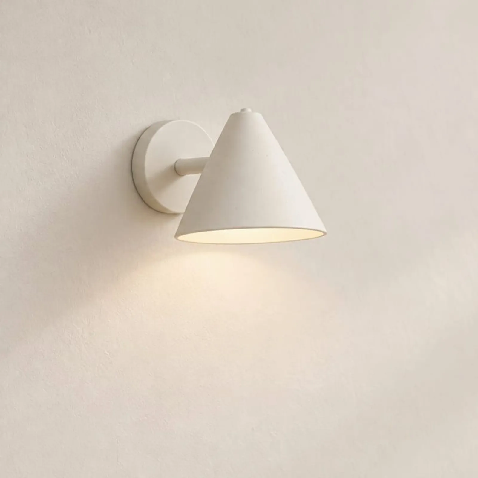 Vägglampa Lönn Kritvit II - miniatyr 2