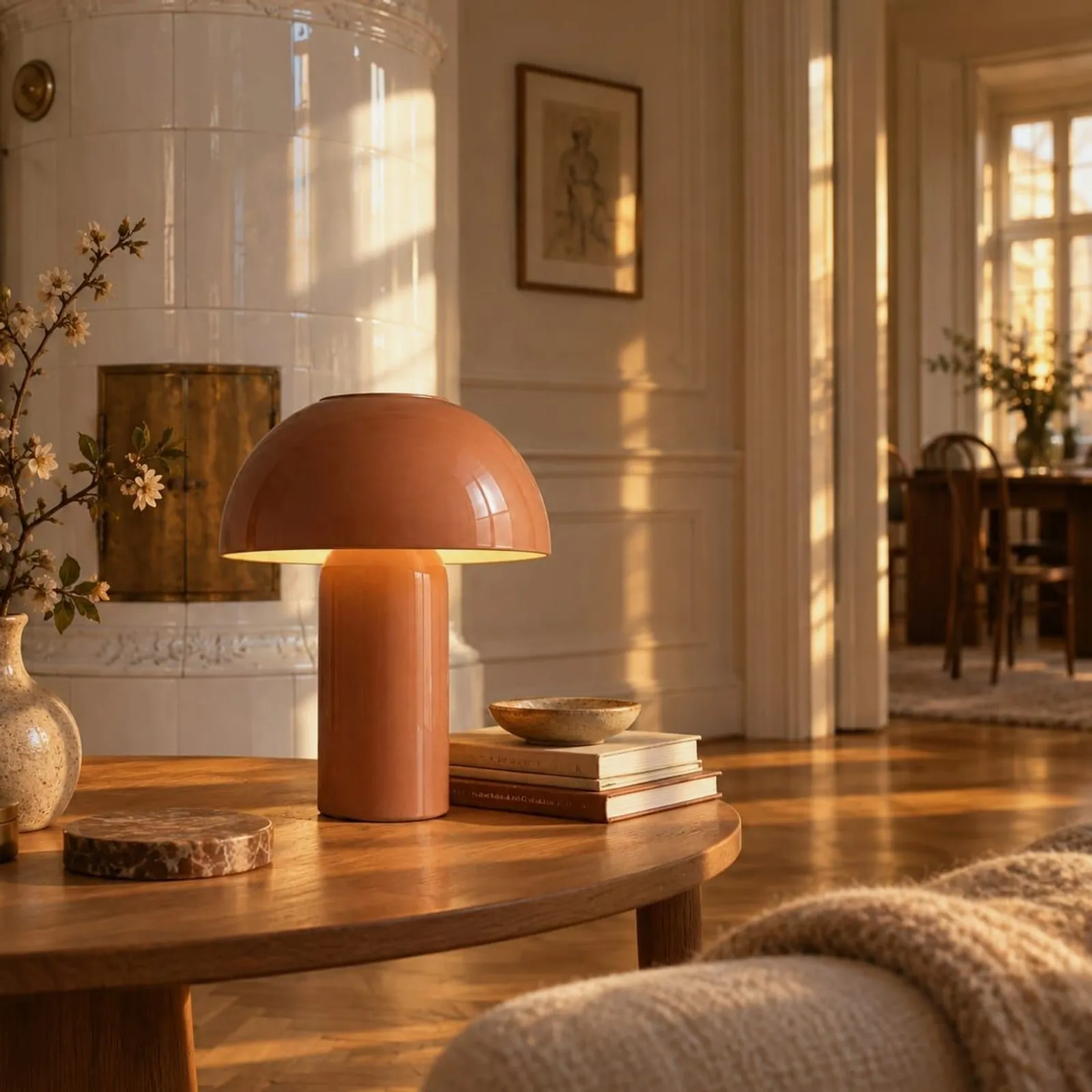 Lampe de table Torö ocre II - miniature 2
