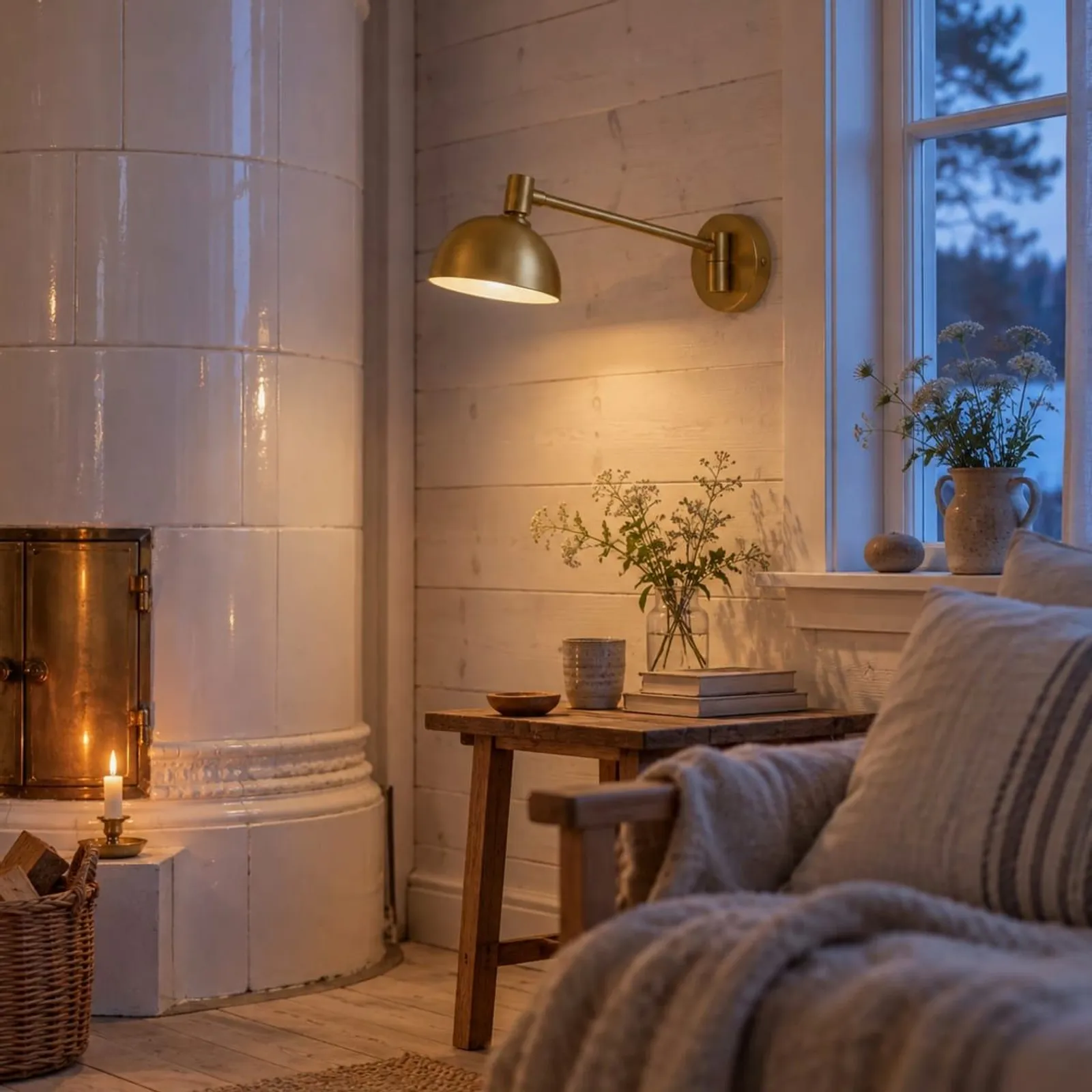 Vägglampa Vall Kol - miniatyr 2