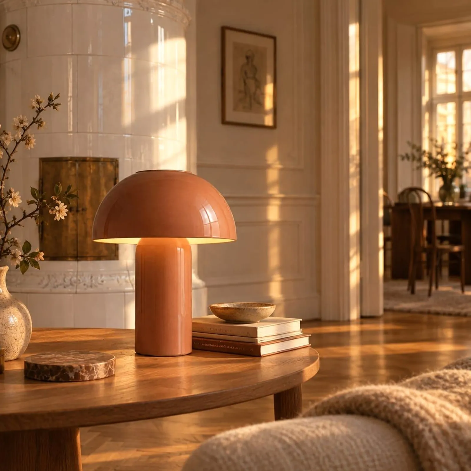 Lampe de table Ljungen en laiton - miniature 2
