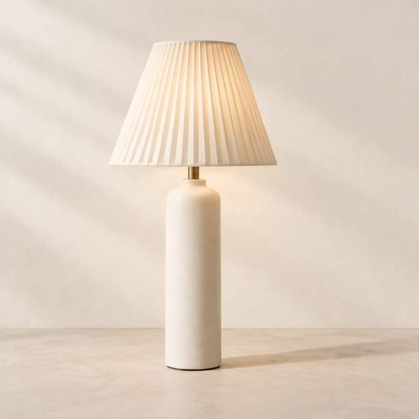 Bordslampa Lönn Kritvit - miniatyr 1