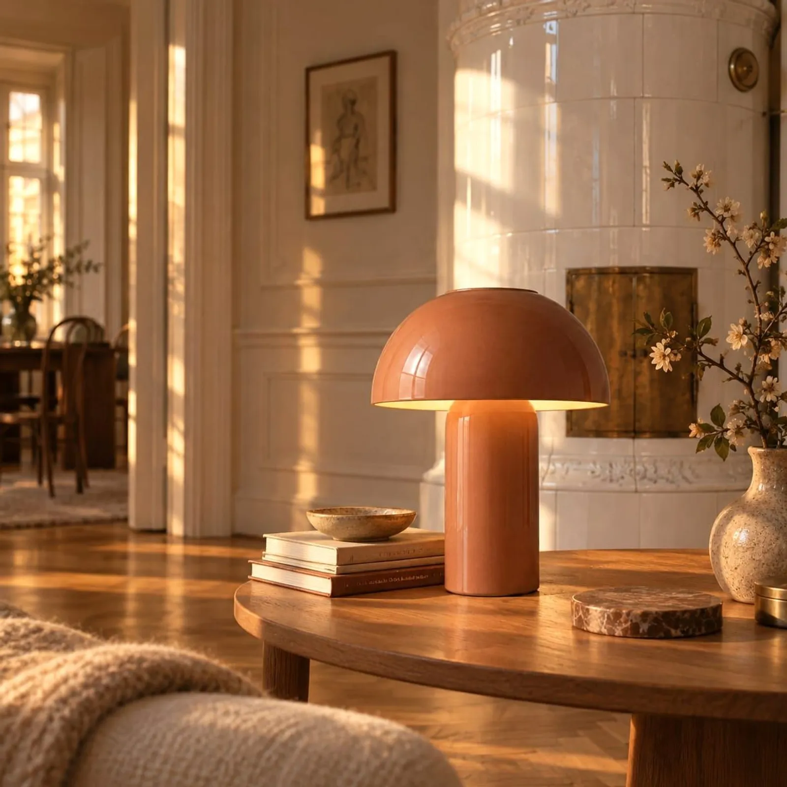Lampe de table Klippa ocre III - miniature 2