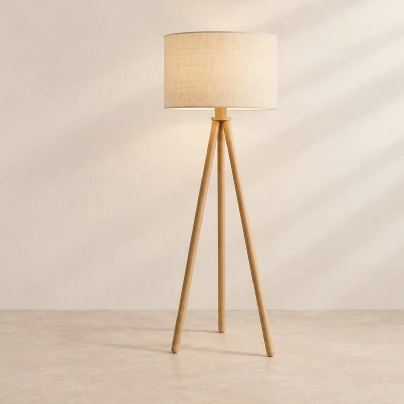 Golvlampa Lin Natur III - miniatyr 1