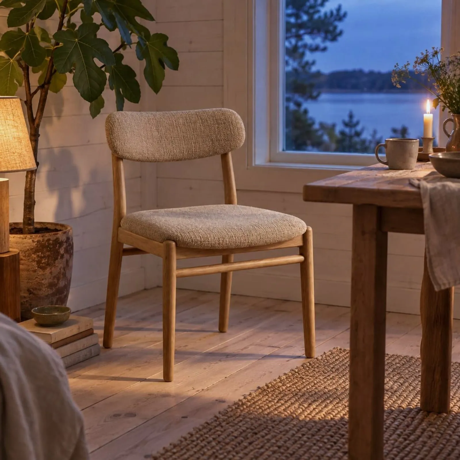 Chaise Myr naturel VI - miniature 3