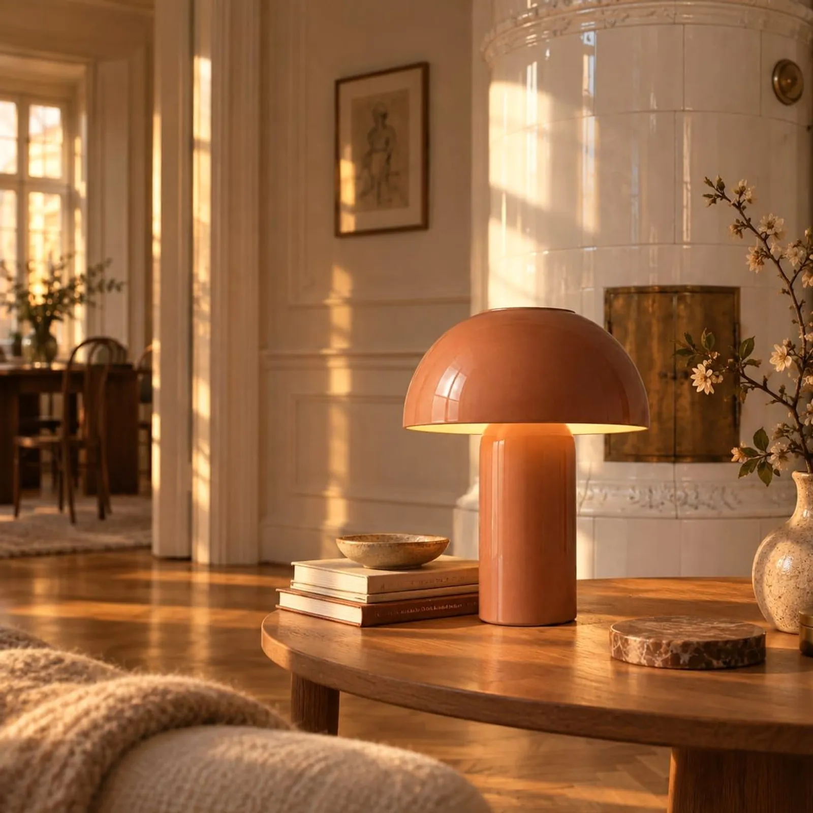 Lampe de table Lind ocre IV - miniature 2