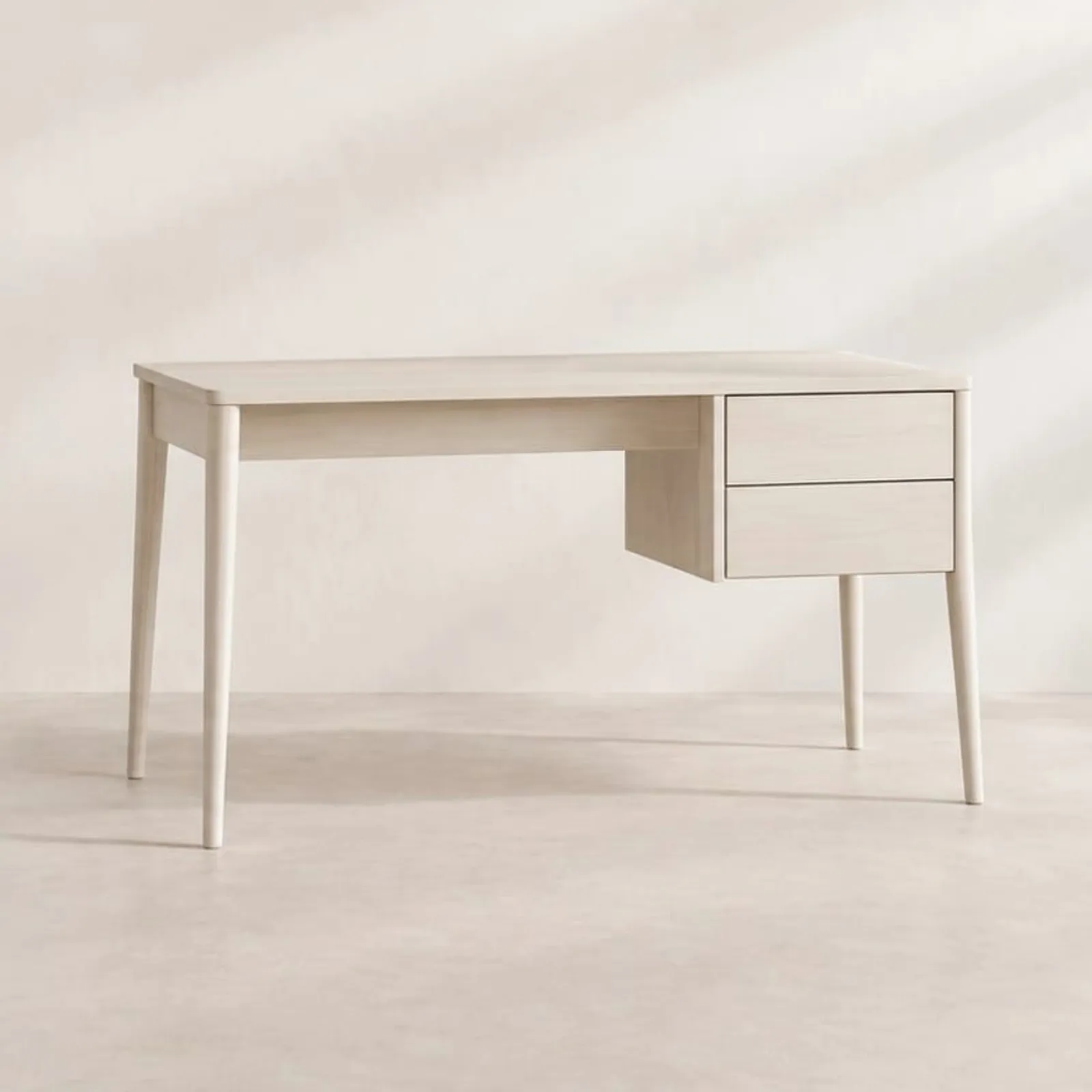 Bureau Lind blanc craie - miniature 1