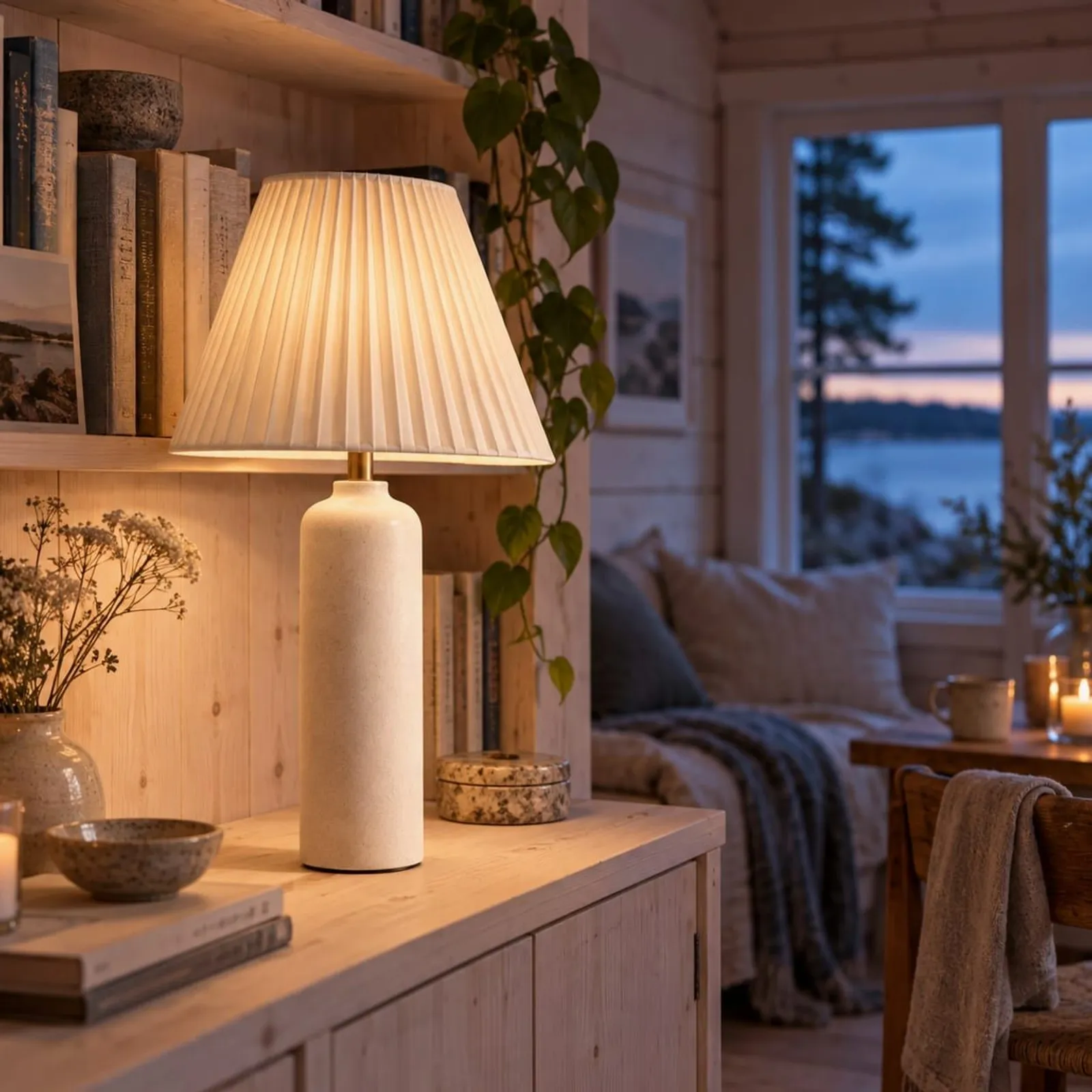 Bordslampa Grund Keramik - miniatyr 2