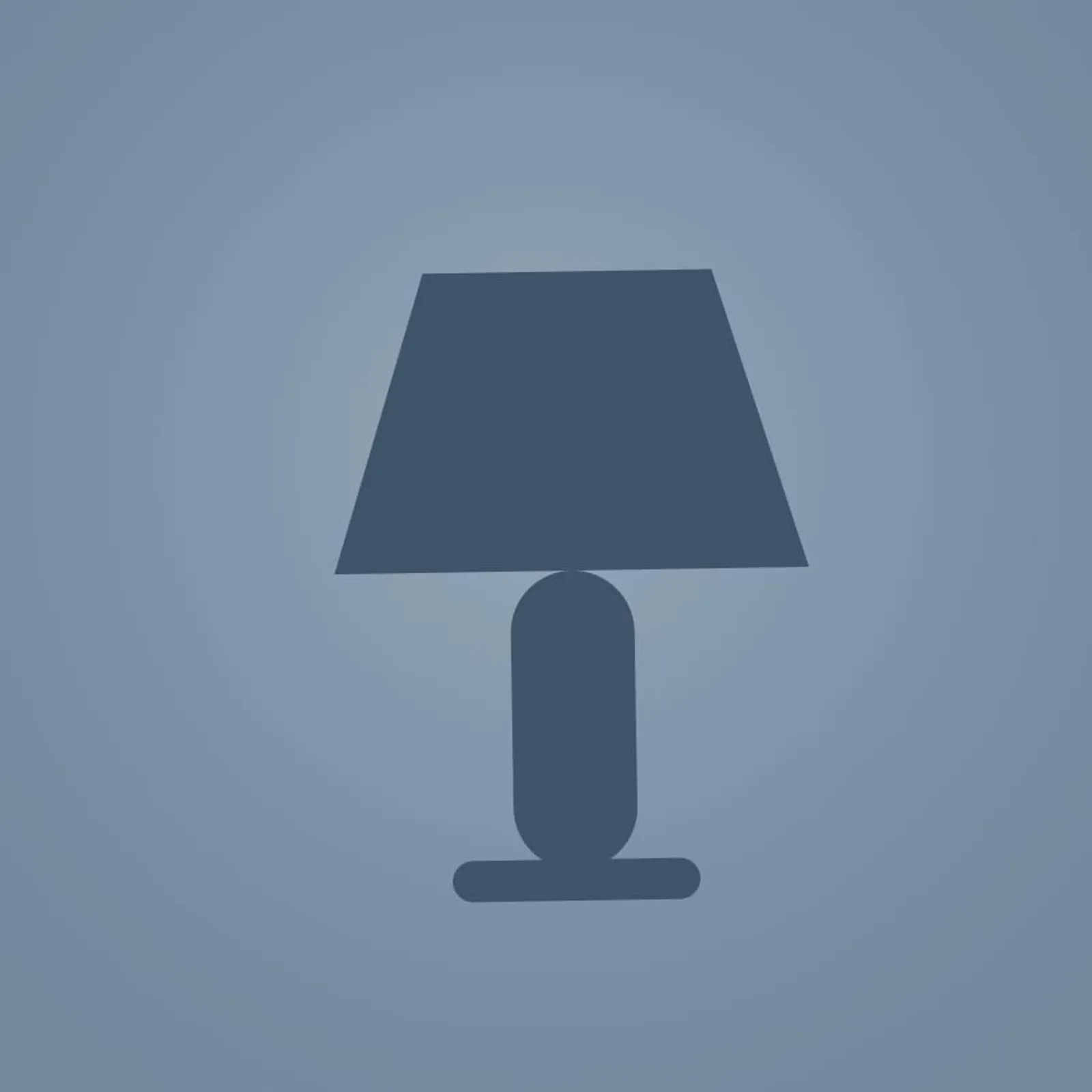 Bordslampa Råg Havsblå