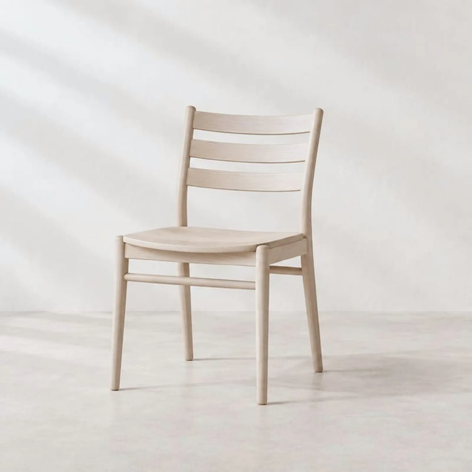 Chaise Ljungen blanc craie - miniature 1