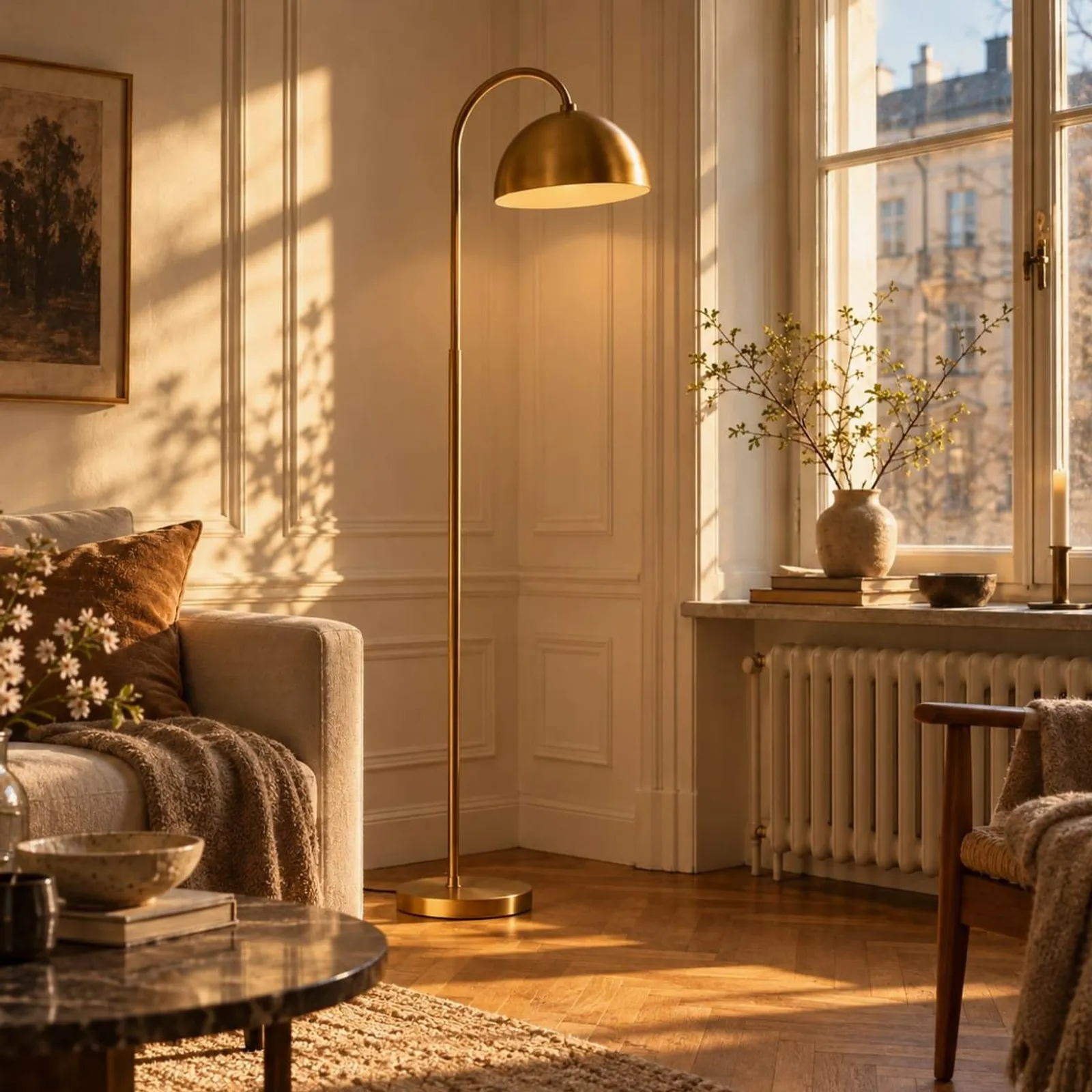 Lampadaire Havre charbon II - miniature 2