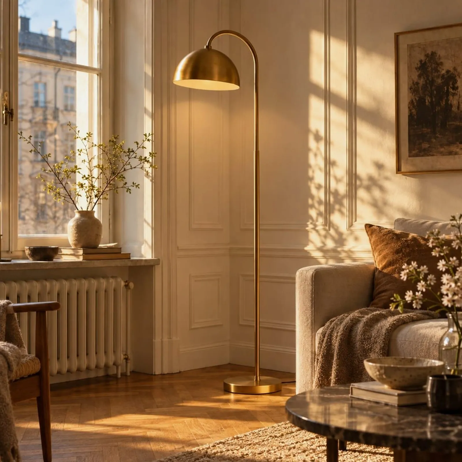 Lampadaire Ull naturel - miniature 3
