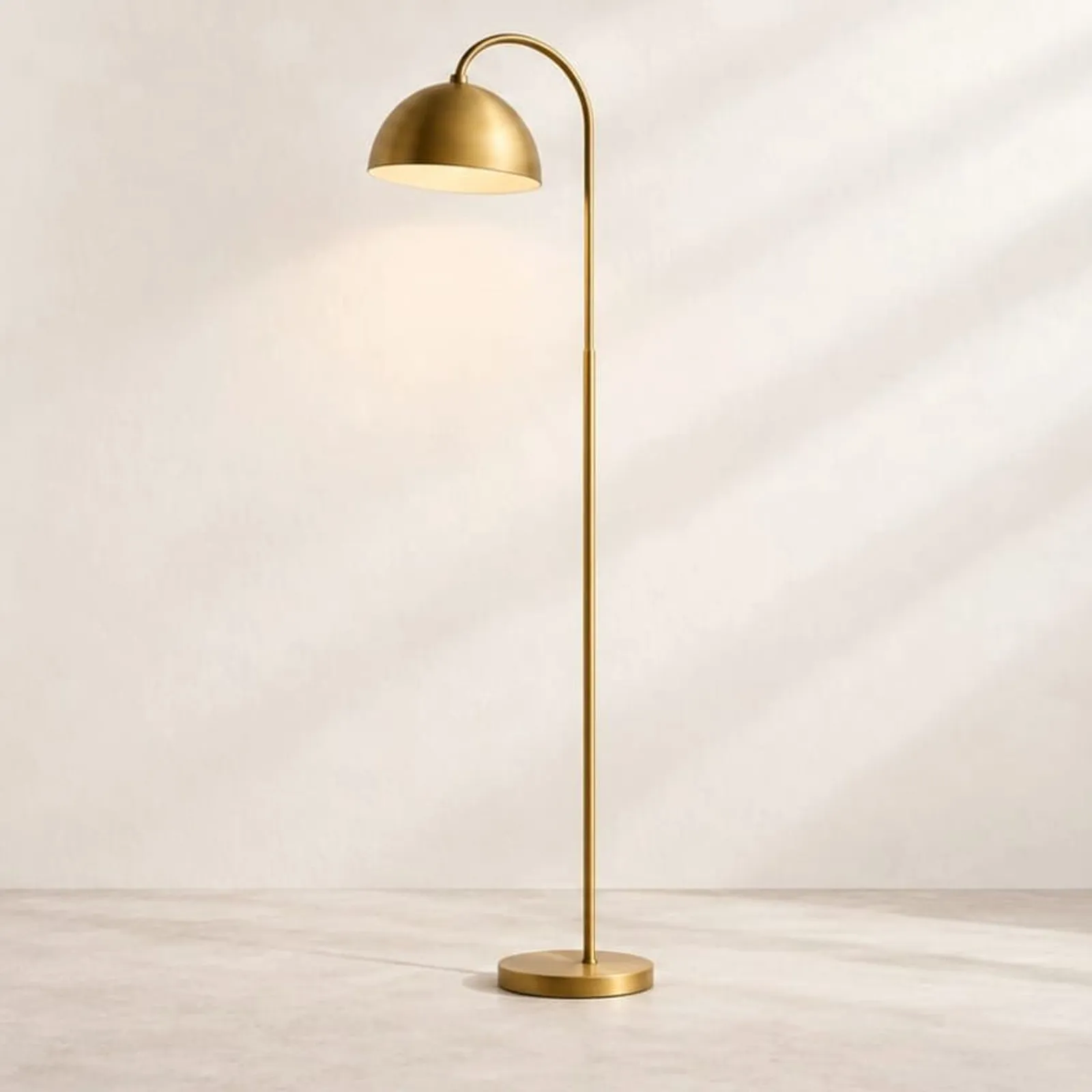 Lampadaire Lind ocre