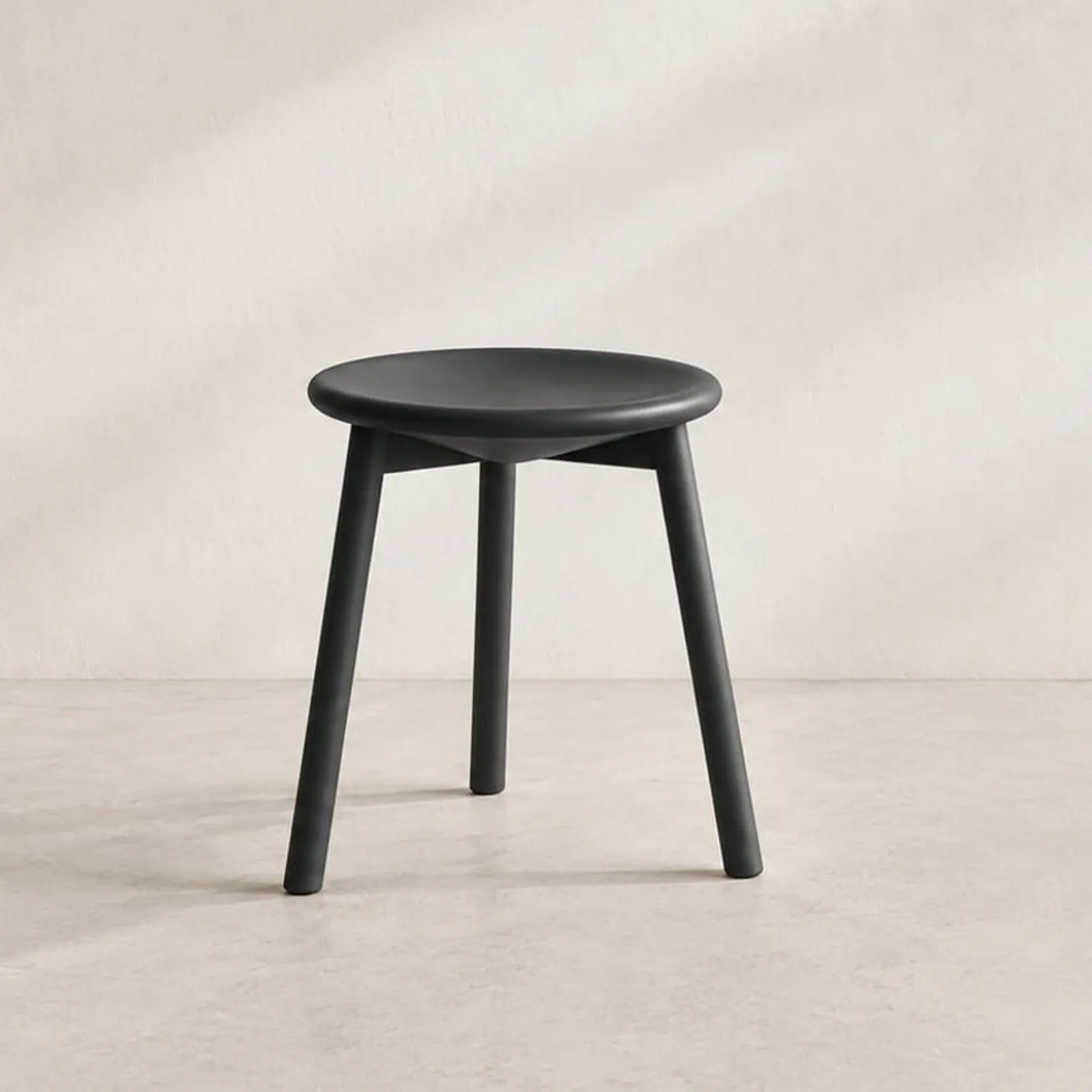 Tabouret Malört charbon III - miniature 1