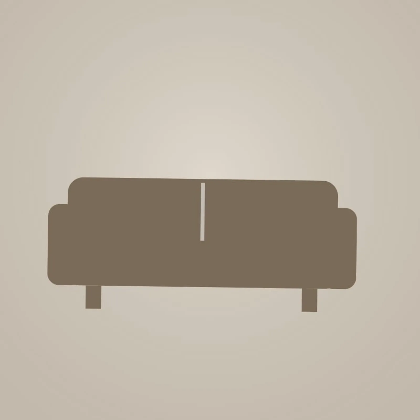 Soffa Bränna