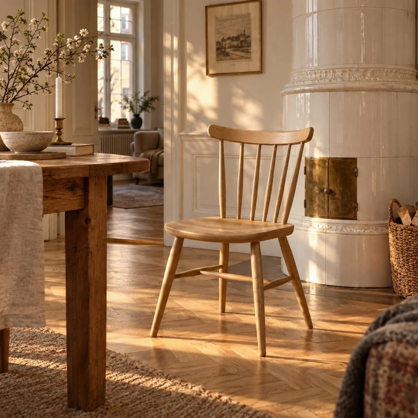 Chaise Sarek naturel V - miniature 3