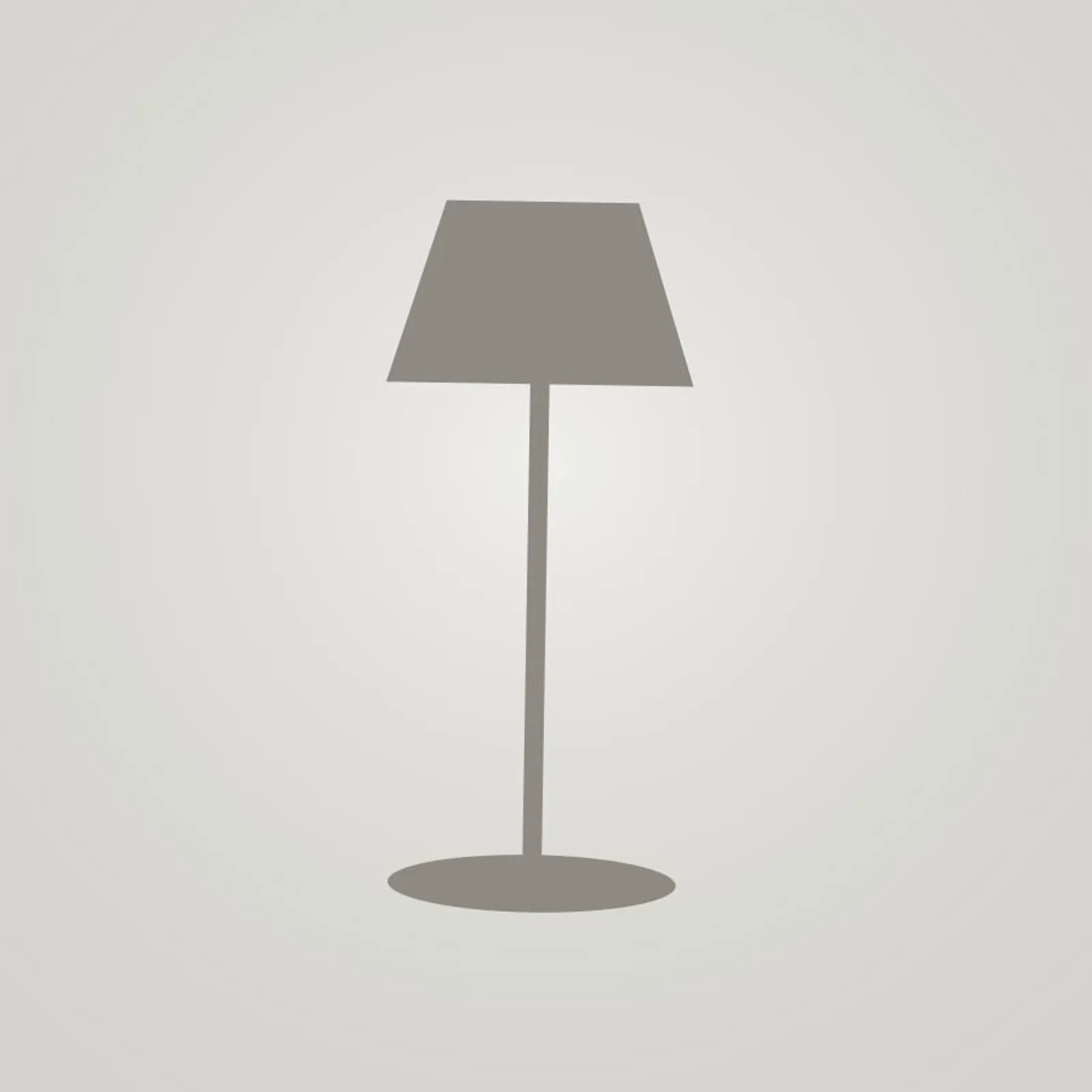 Golvlampa Hampa Kritvit