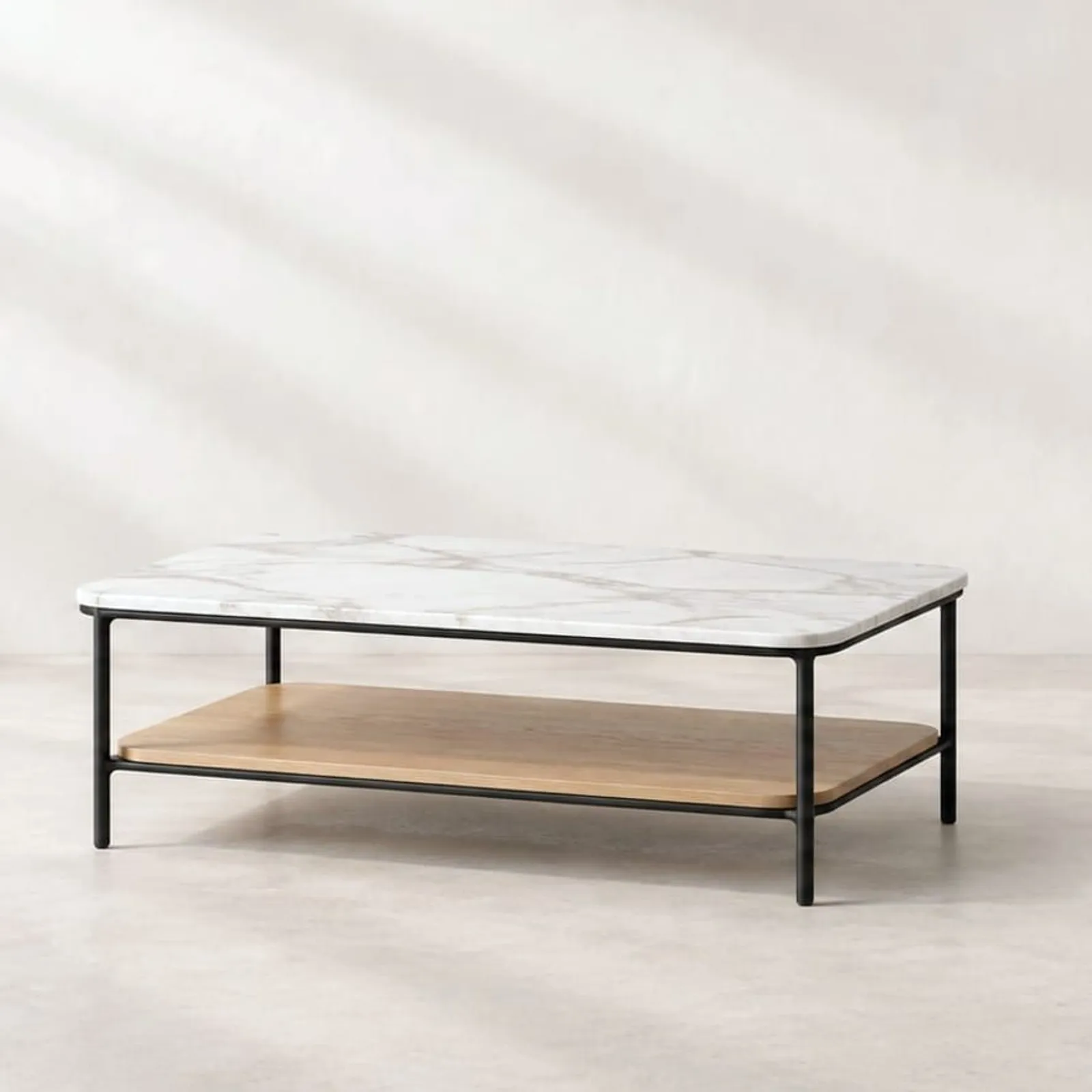 Table basse Holm en marbre - miniature 1