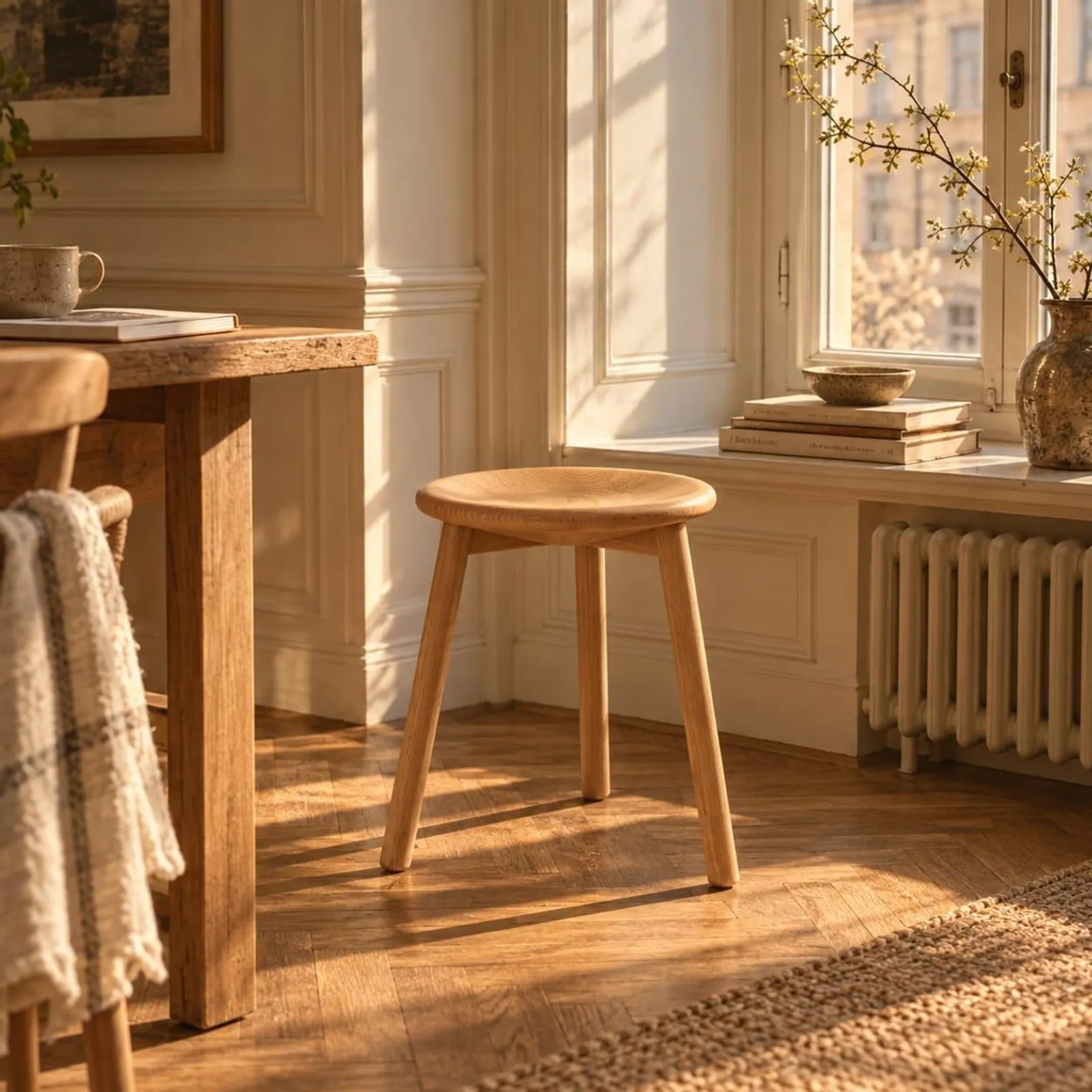 Tabouret Fjäll en acier - miniature 2
