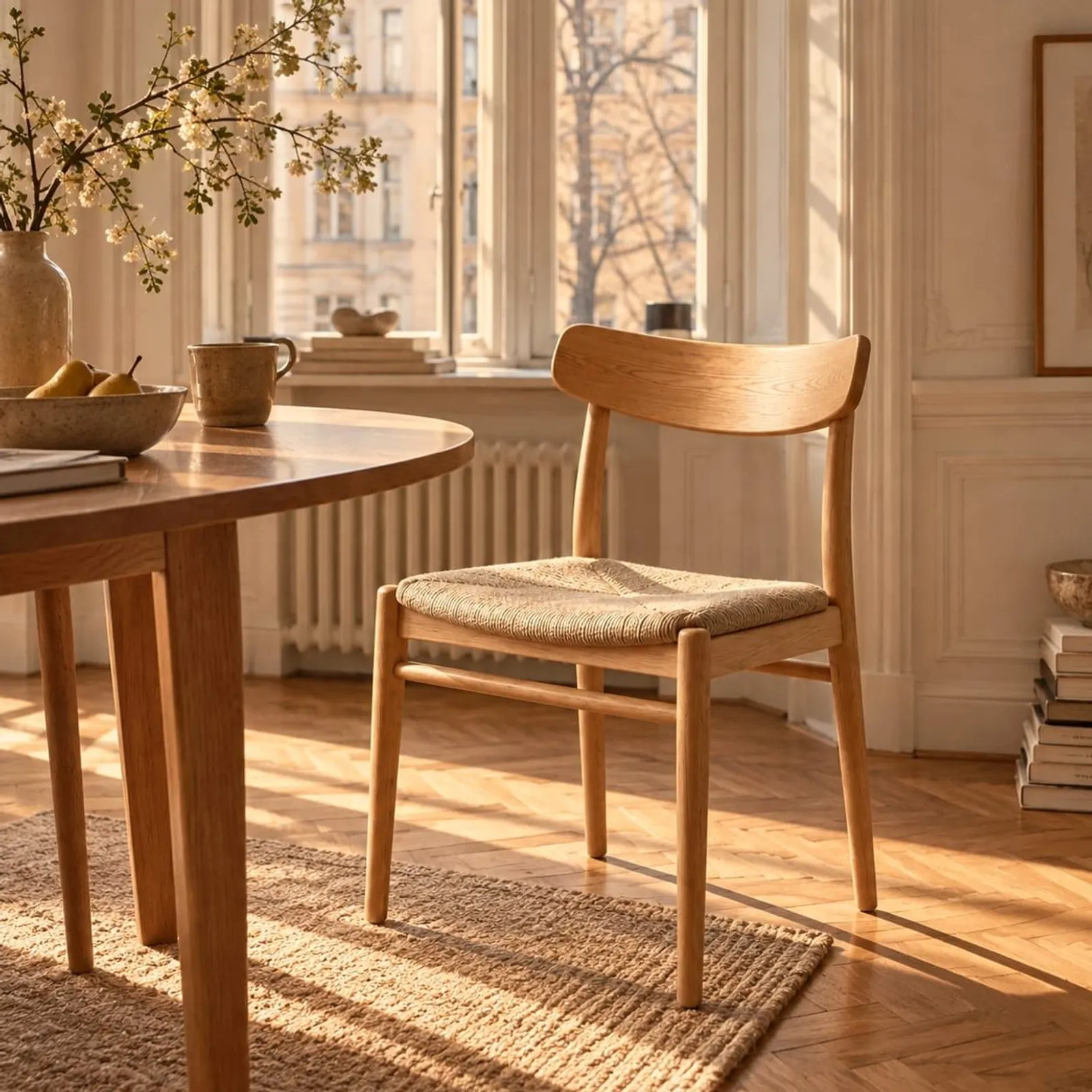 Chaise Lind charbon IV - miniature 2