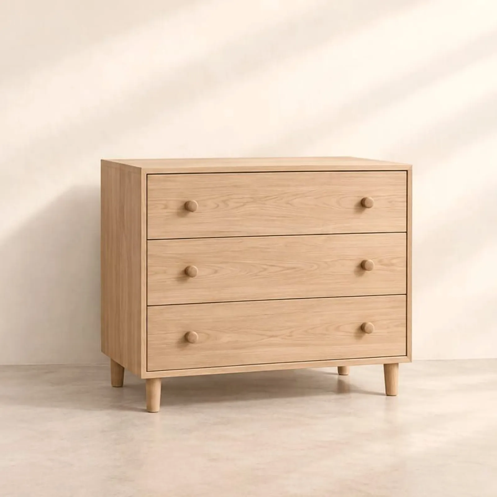 Commode Näset en chêne - miniature 1