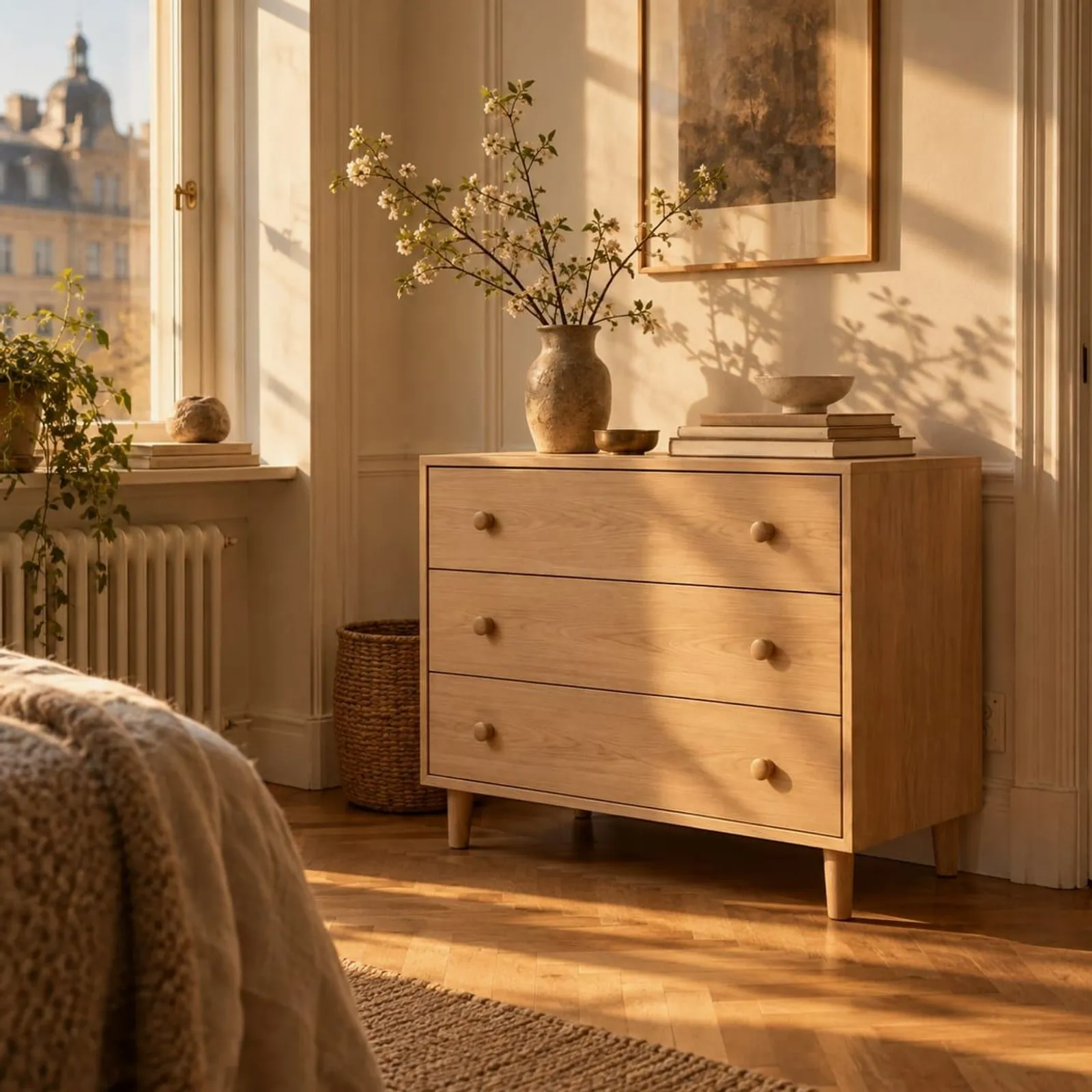 Commode Ås en bouleau - miniature 2