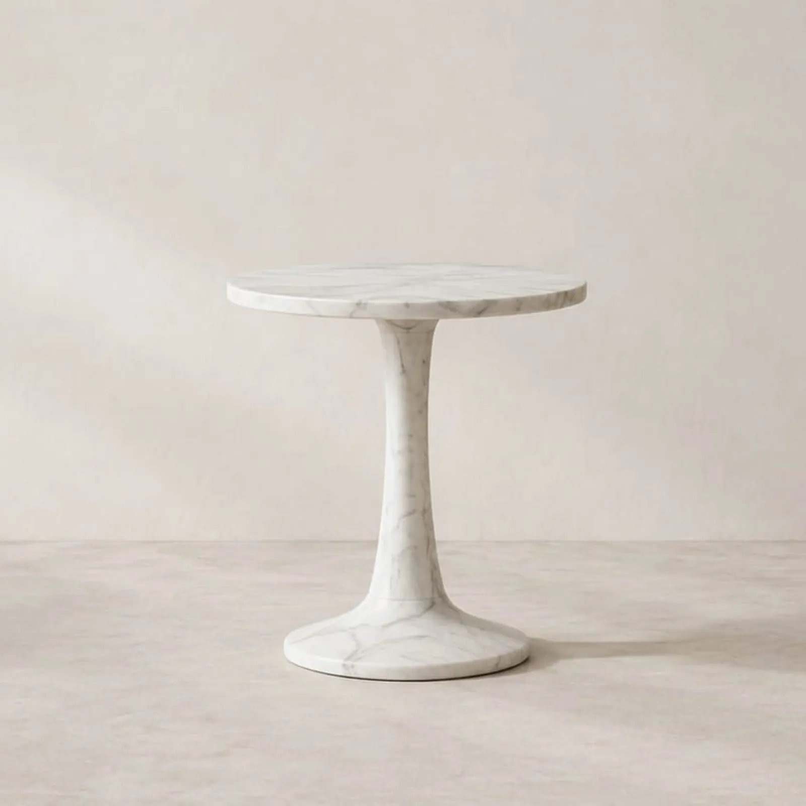 Table d’appoint Sälg blanc craie