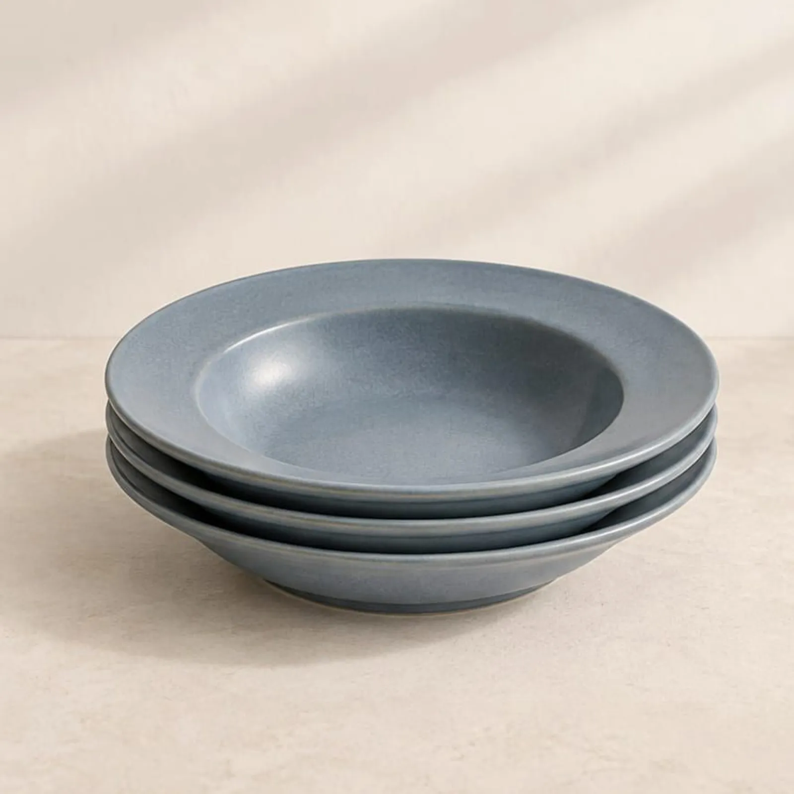 Assiette Hampa bleu océan III
