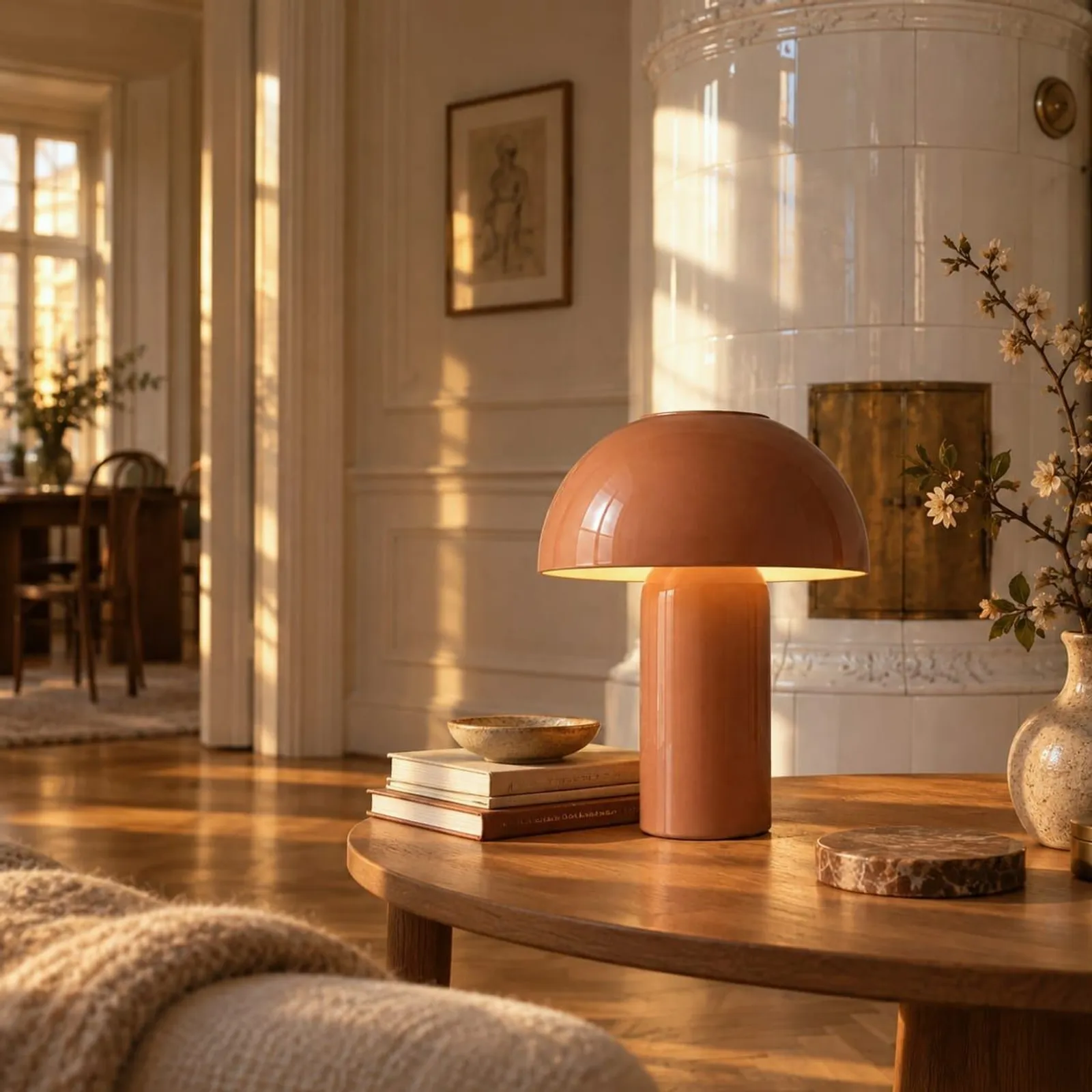 Lampe de table Ljungen ocre - miniature 2